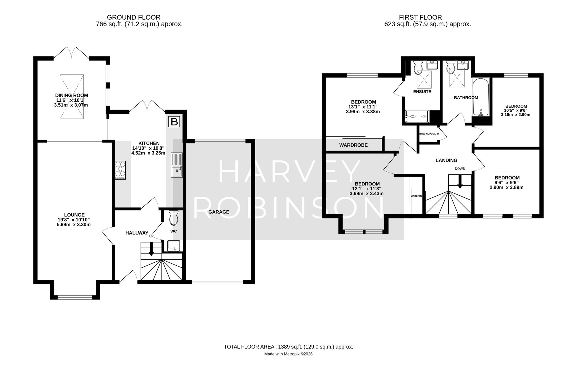 10 Maunder Avenue, Biggleswade floorplan