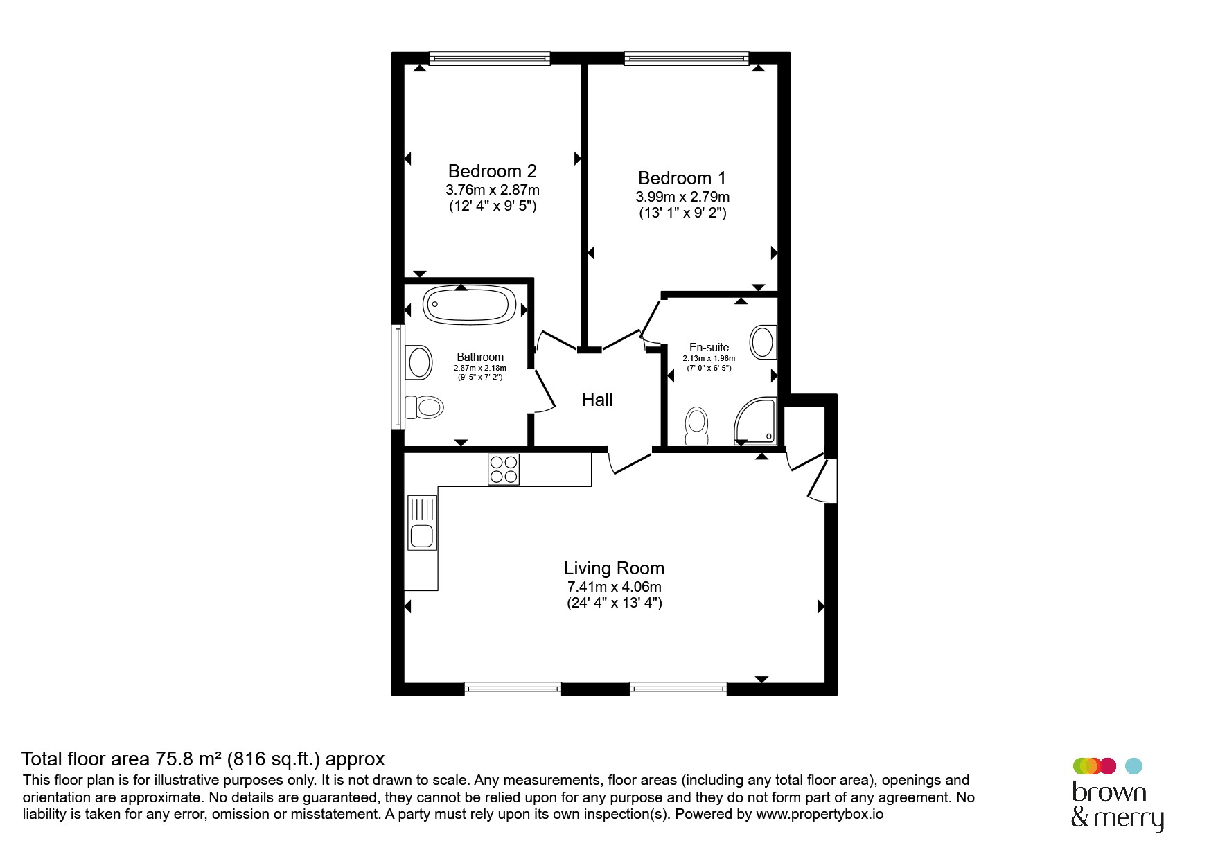 9, Hemingway House, Epping Green, HEMEL HEMPSTEAD floorplan