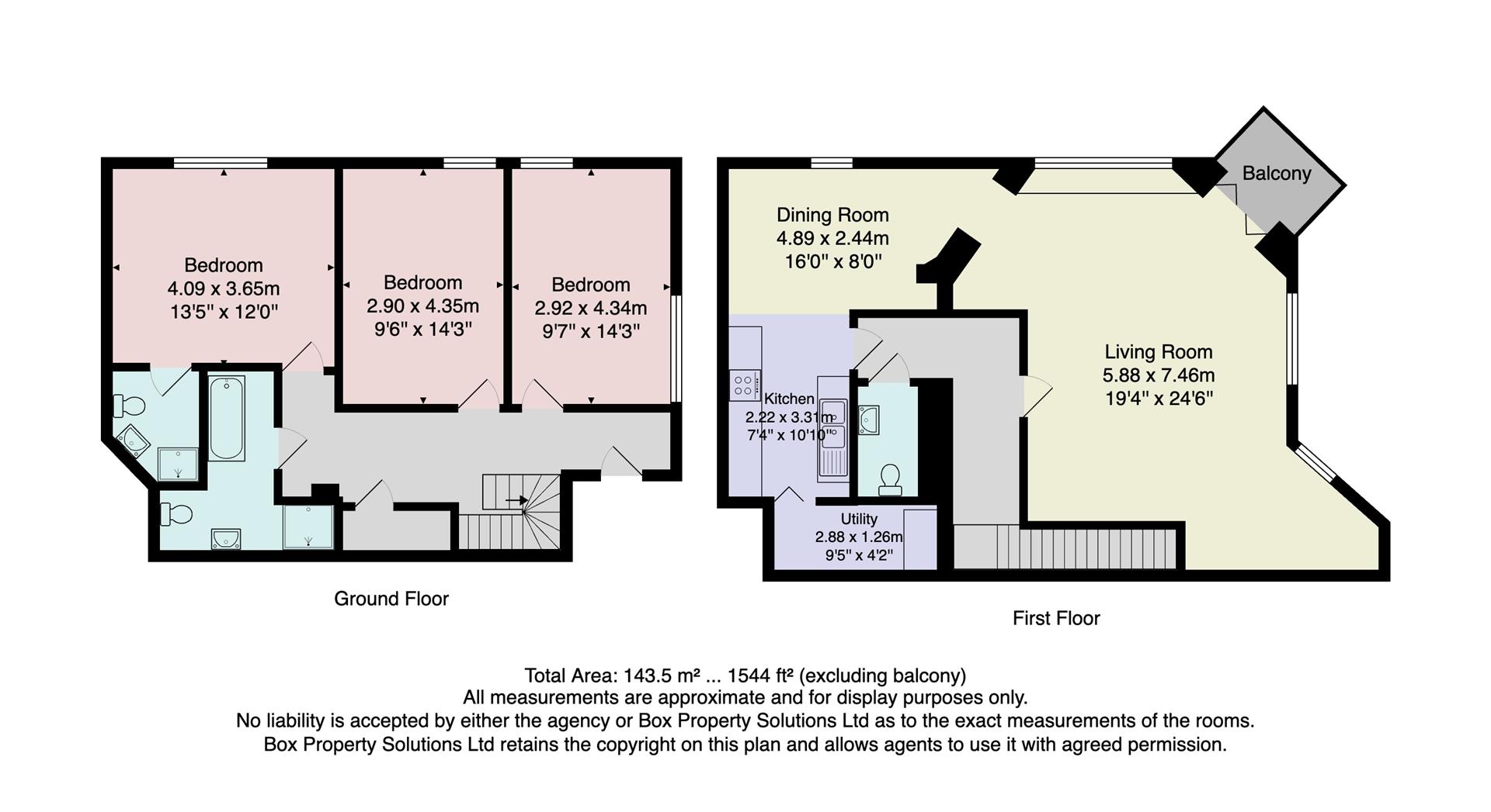 12, Wesley Street, Otley floorplan