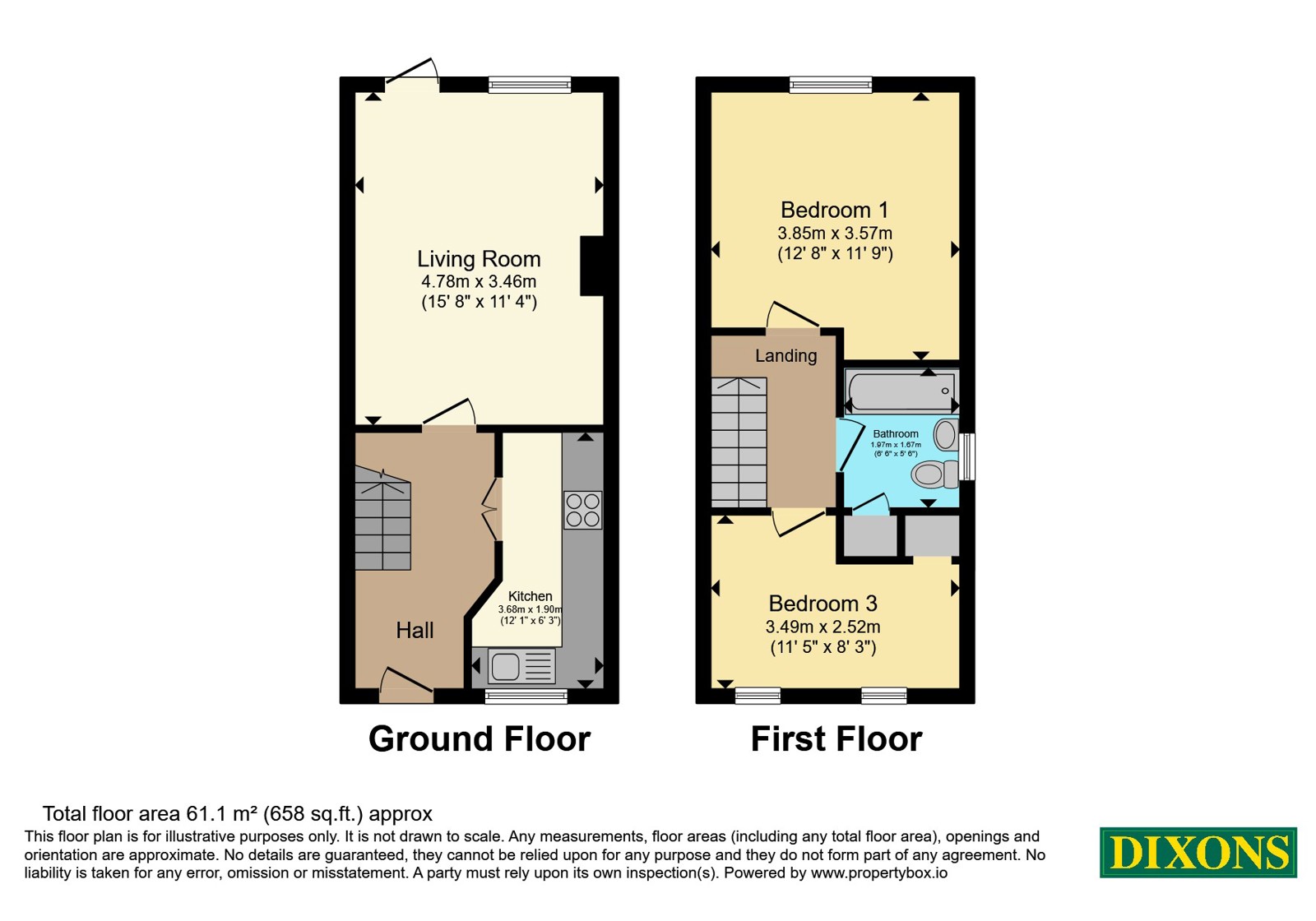 11, Westfield Road, Birmingham floorplan