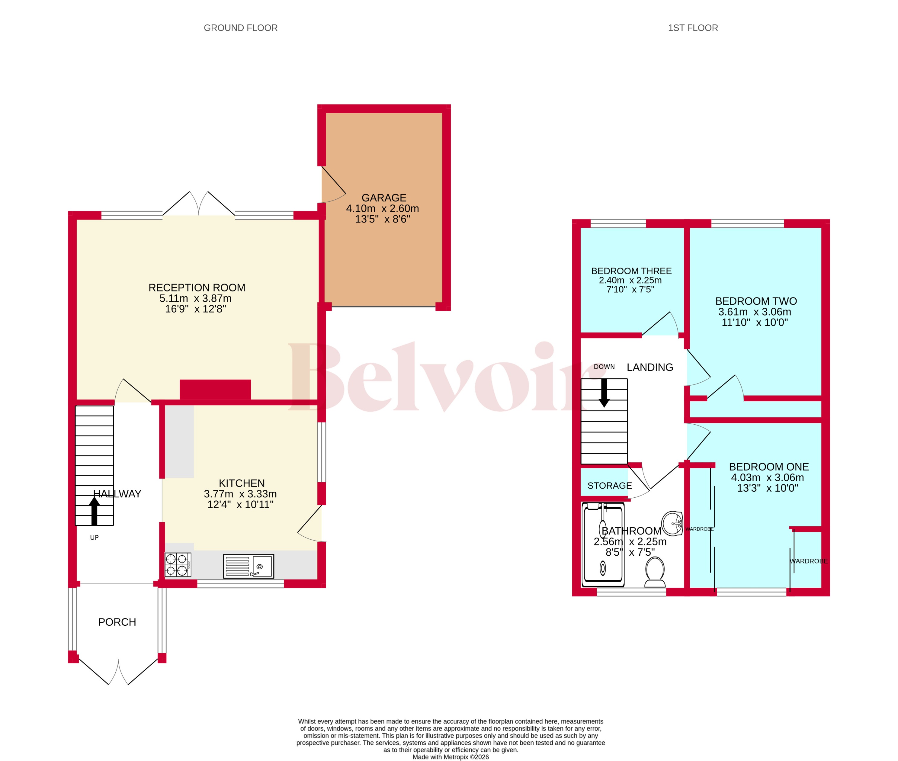 51, Chapel Street, Cannock floorplan