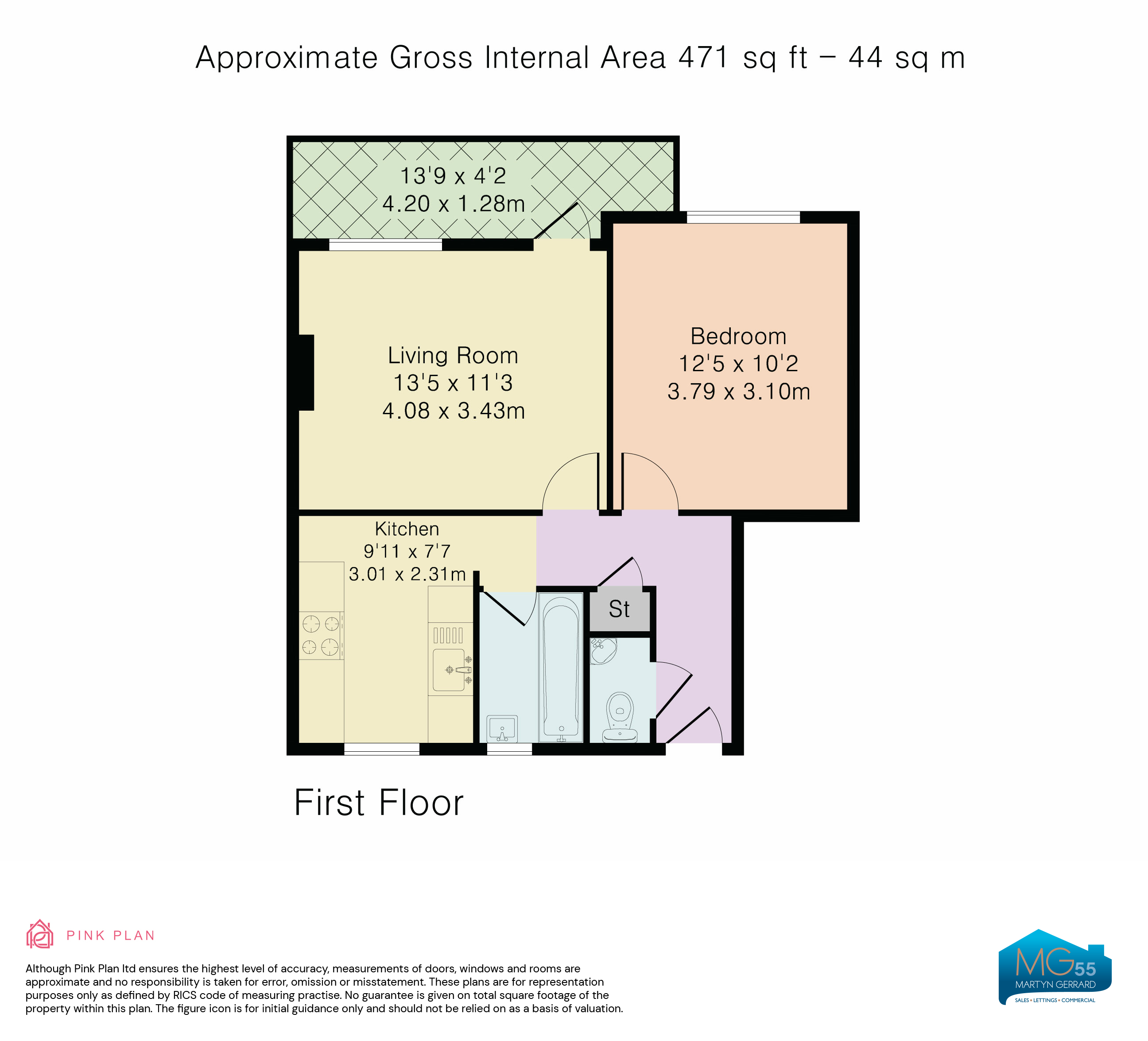 Hilldrop Road, London floorplan