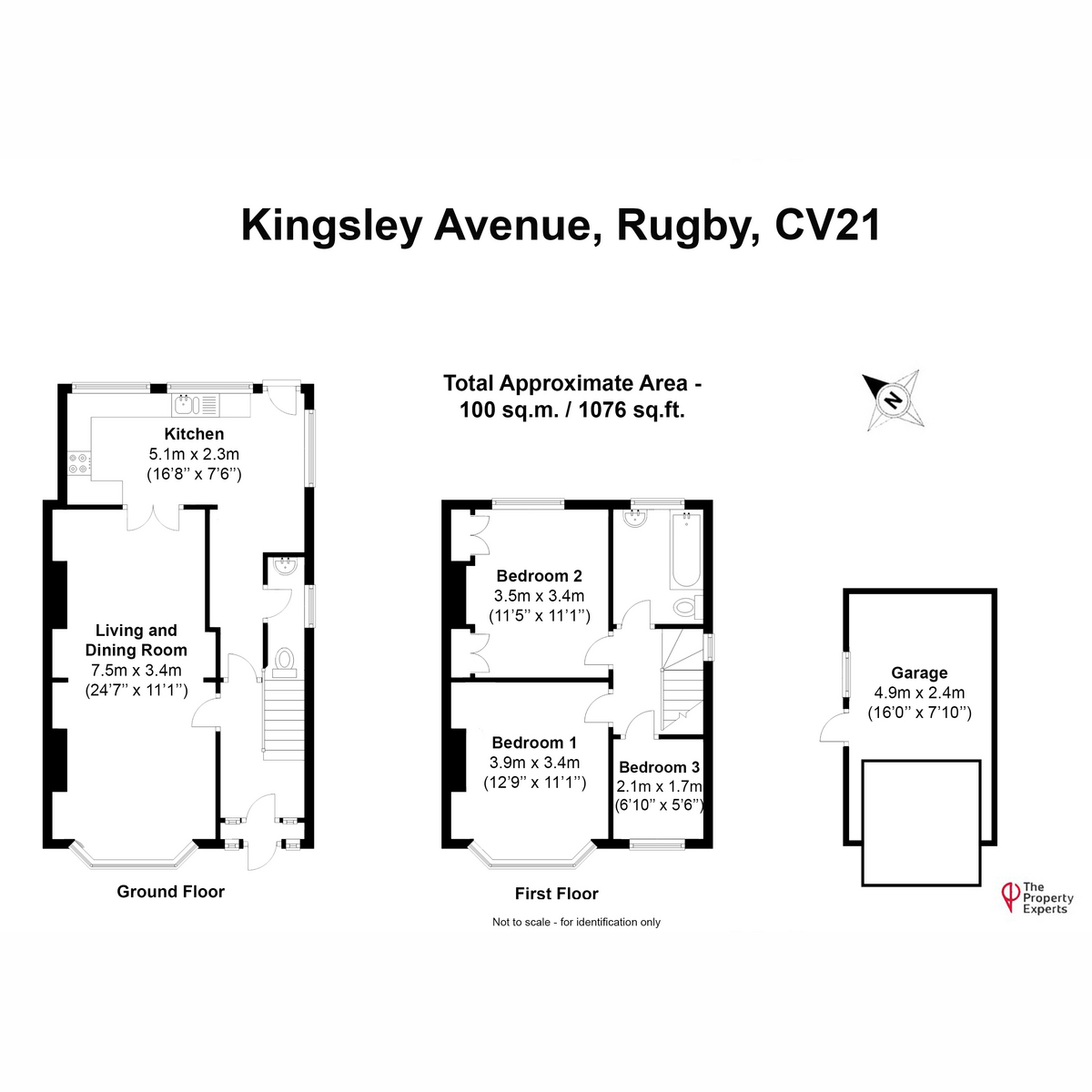 Kingsley Avenue, Rugby floorplan