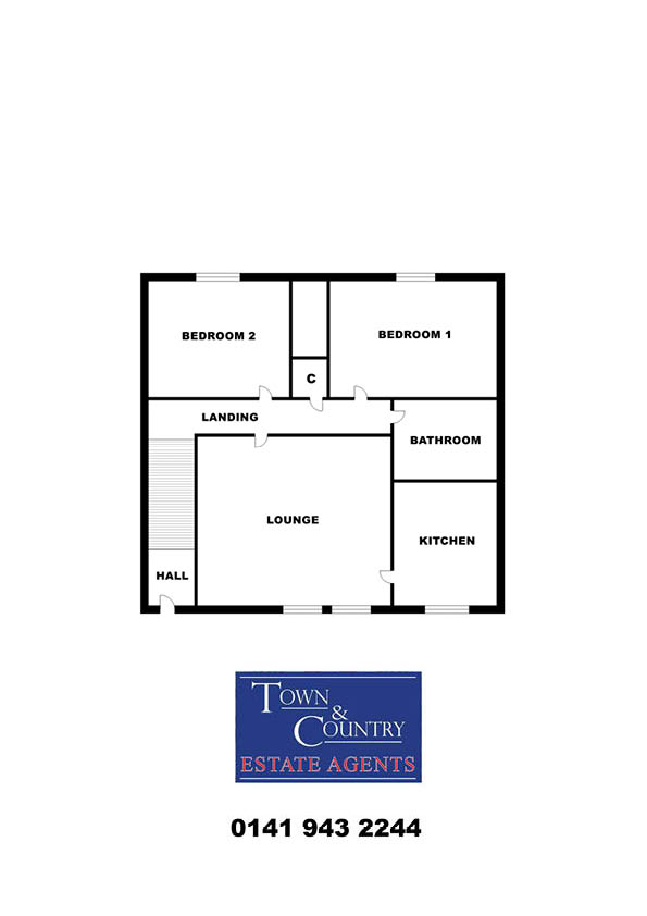 Mallard Road, Clydebank, Glasgow G81, 2 bedroom flat for sale