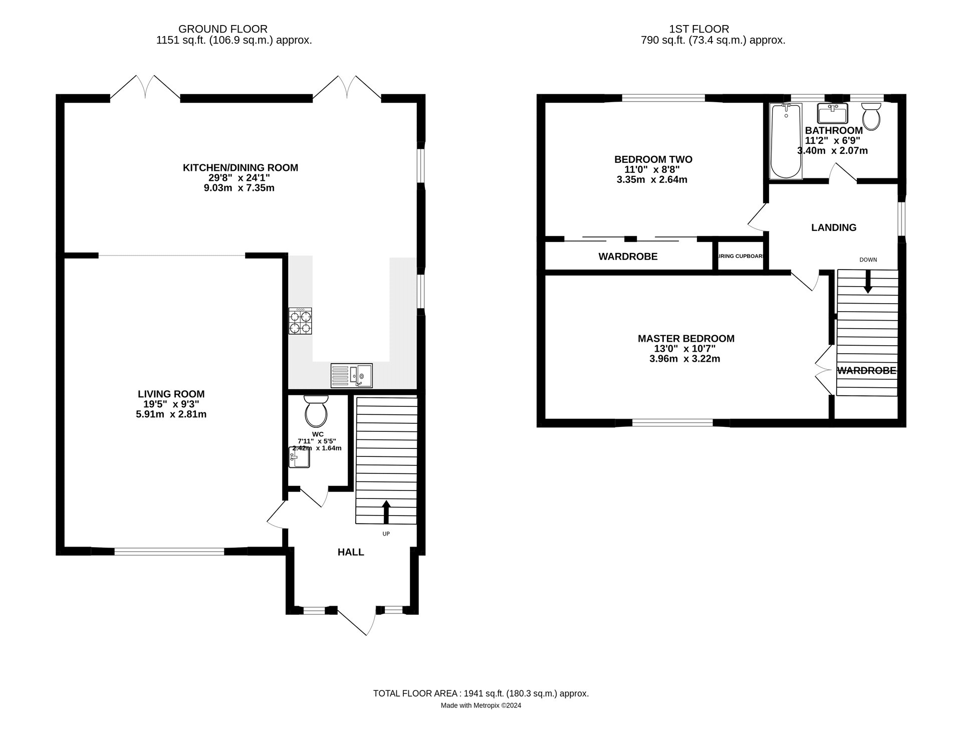 Trumbull Road, Bracknell, Berkshire RG42, 2 bedroom end terrace house