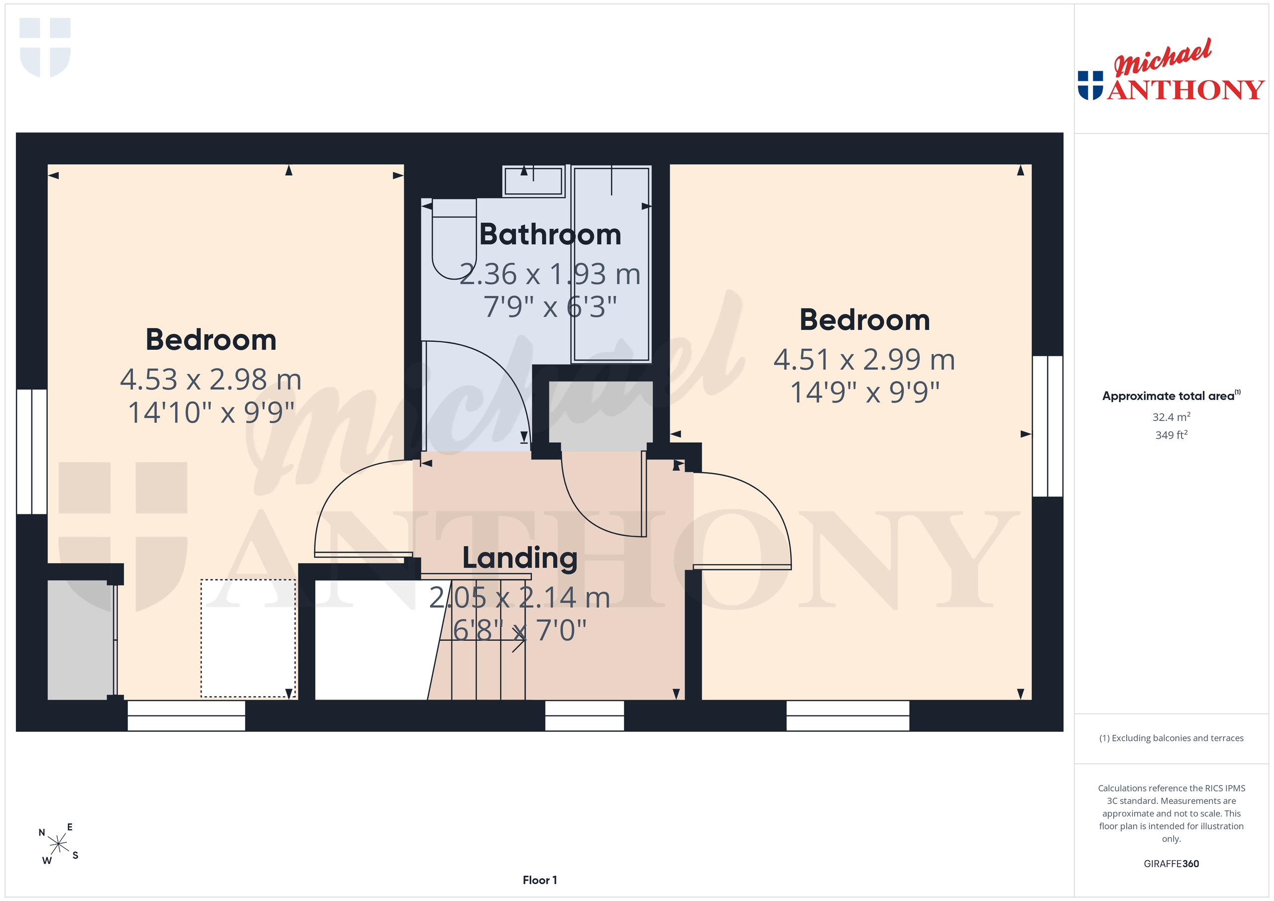 17 Wiseman Close, Aylesbury floorplan