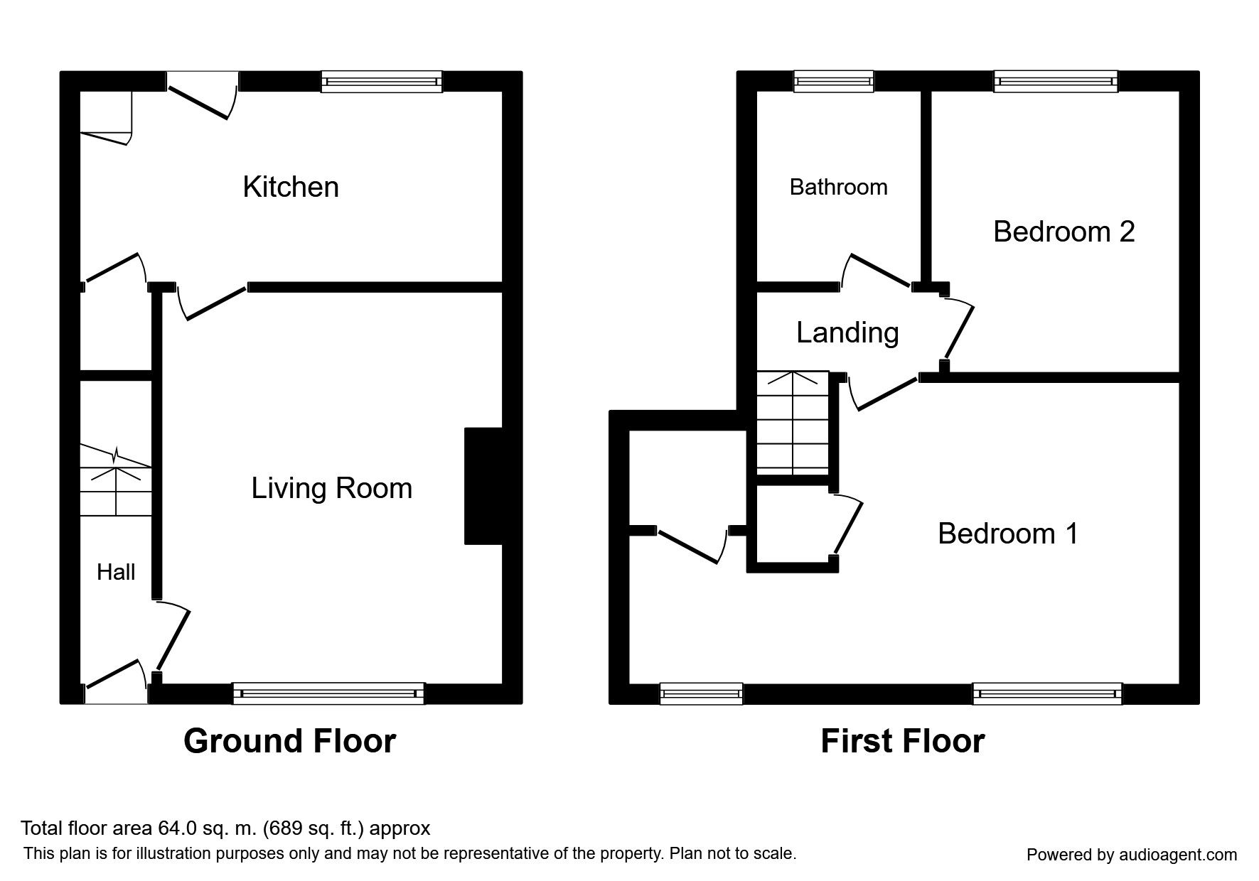 2 Bedrooms Terraced house to rent in Wykebeck View, Leeds LS9