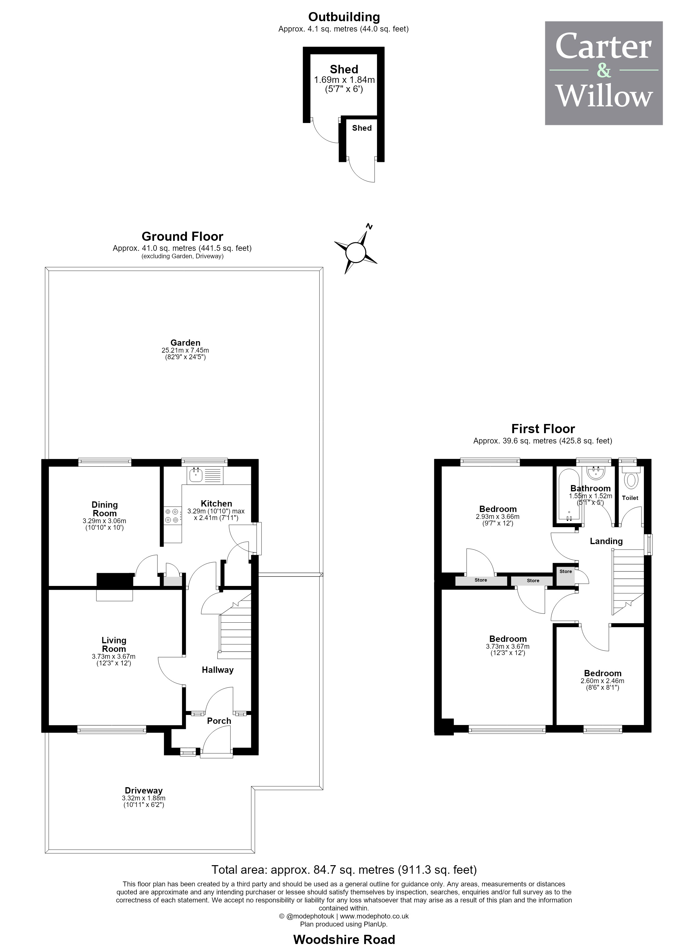 27, Woodshire Road, Dagenham floorplan