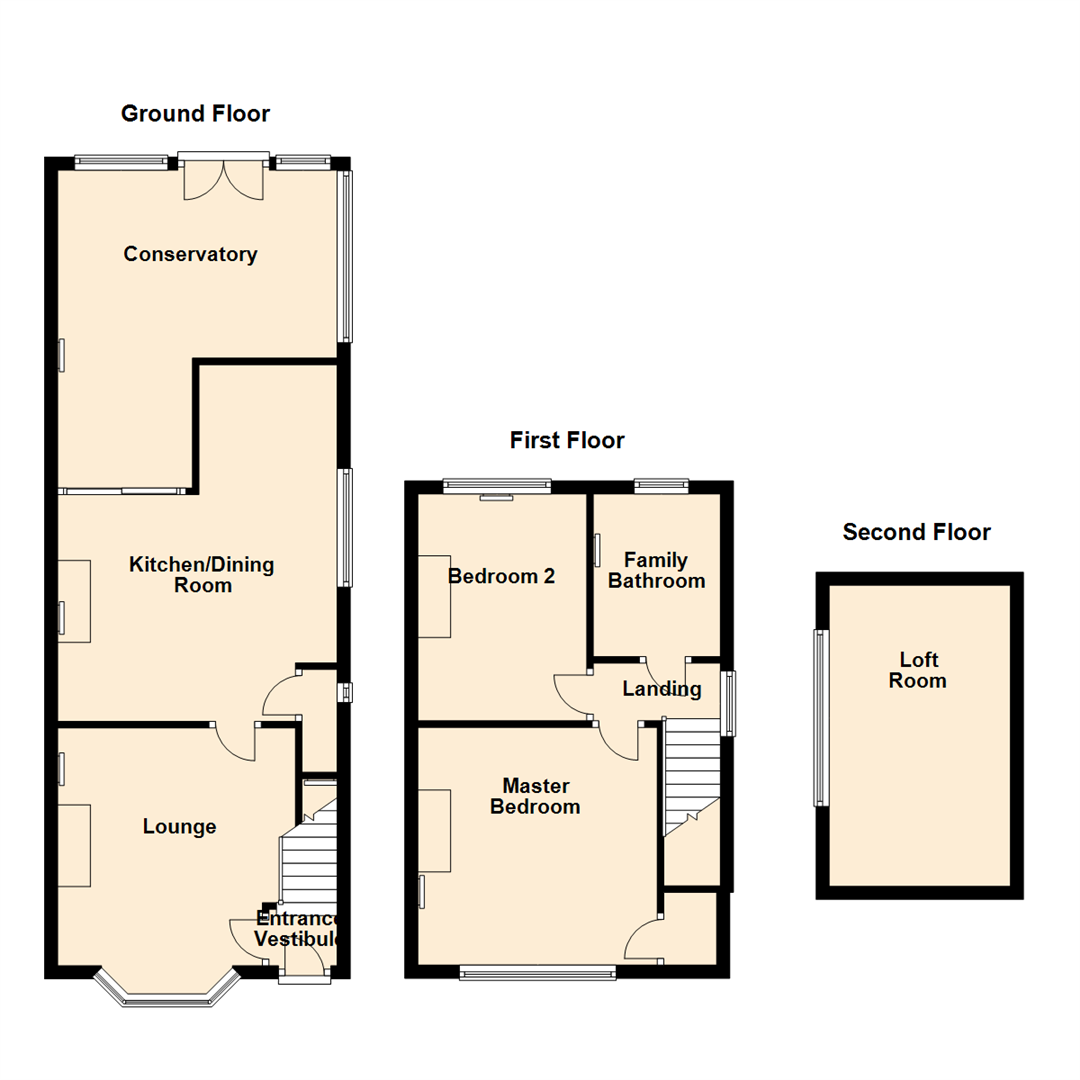 2 Bedrooms Semi-detached house for sale in Barnsdale Road, Allerton Bywater, Castleford WF10