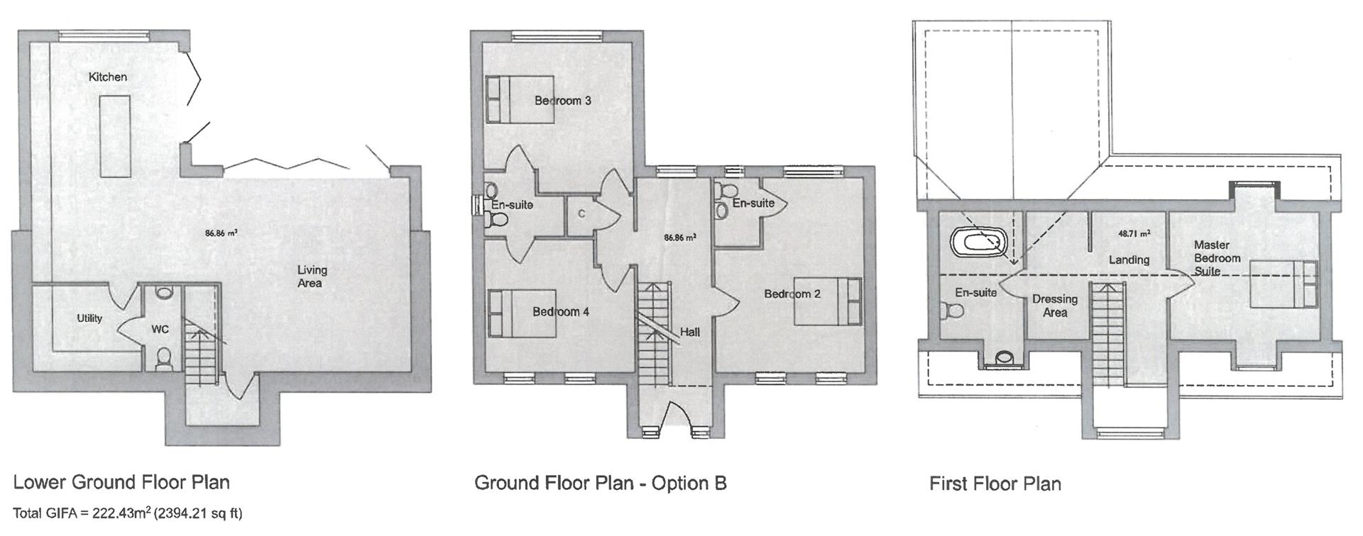 Plot 4, Heol Caegwyn, Llanelli floorplan
