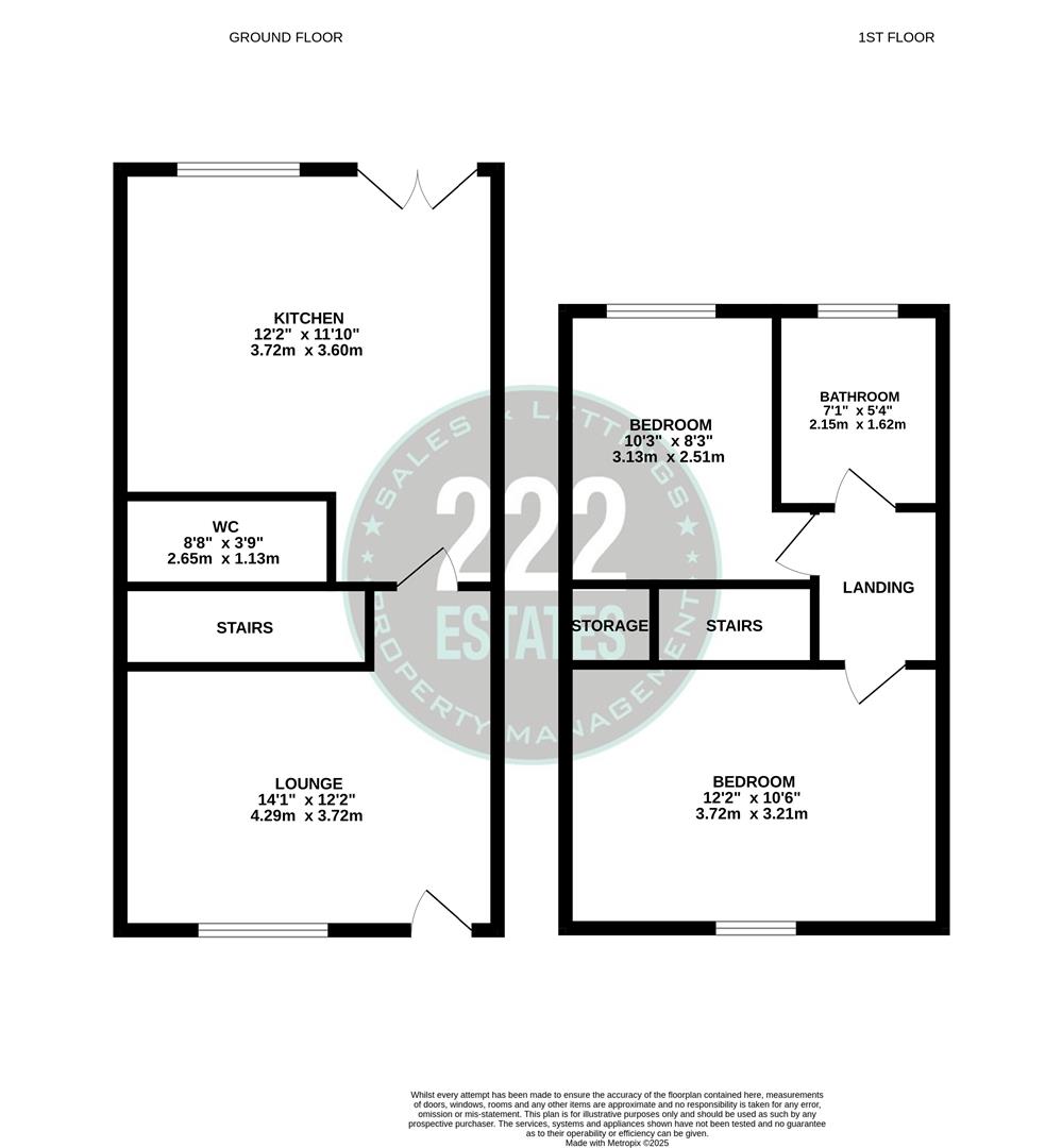 27, Gilbert Drive, Warrington floorplan