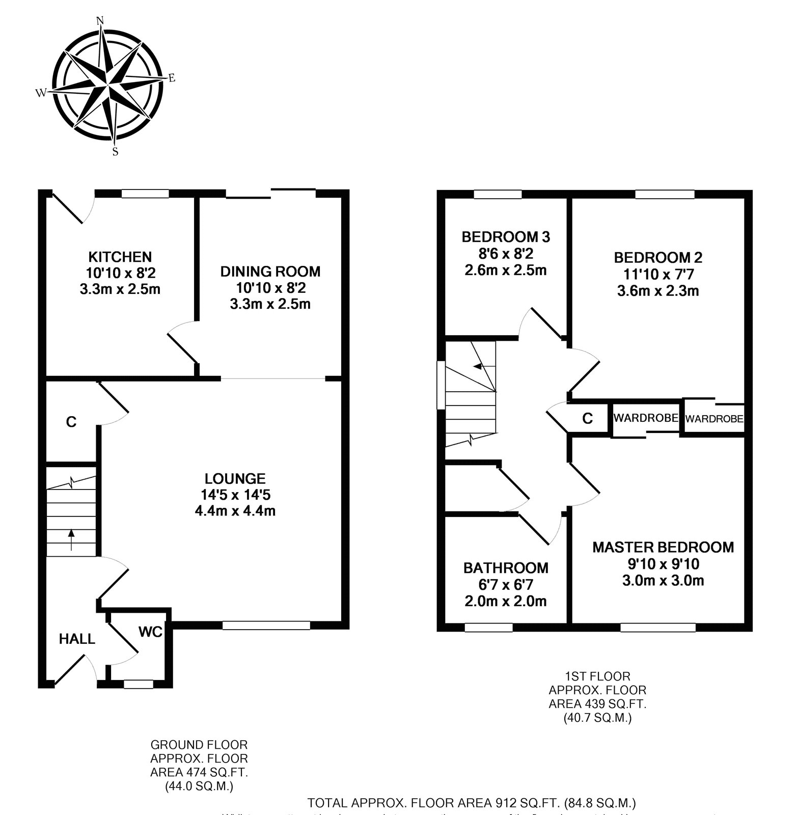 3 Bedrooms Detached house for sale in Dr Campbell Avenue, Cowie FK7