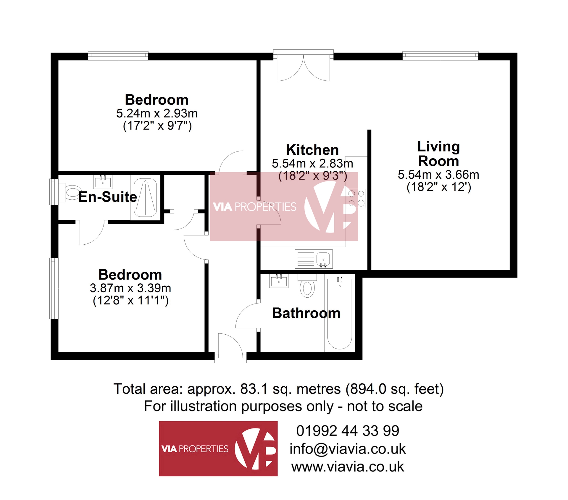 7 River View, Nazeing New Road, Broxbourne floorplan