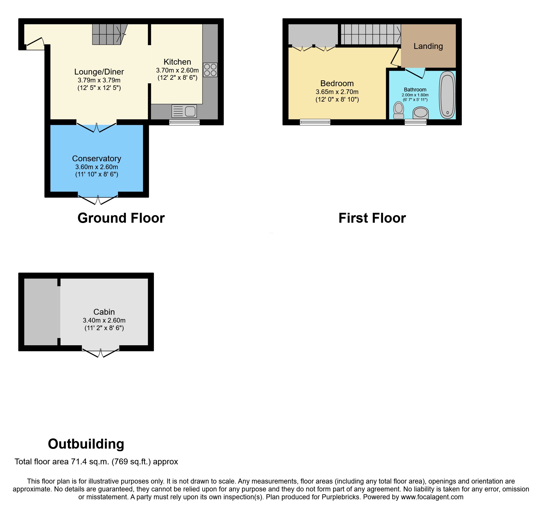 26, Mulberry Gardens, Witham floorplan
