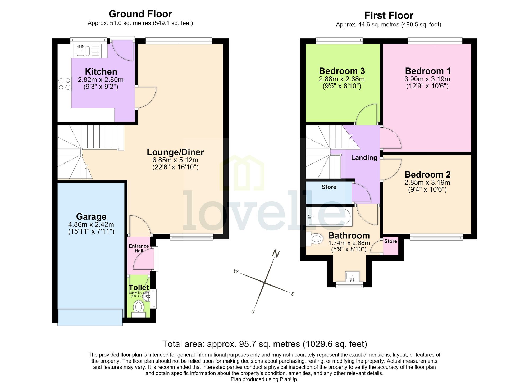 13 Wheatfield Drive, Grimsby floorplan