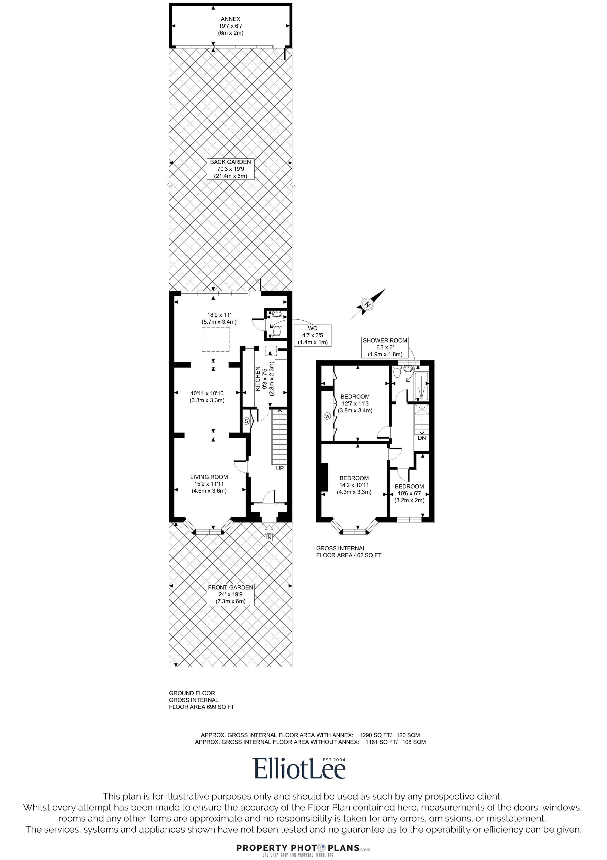 67 Sherwood Avenue, Greenford floorplan