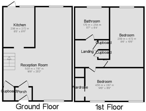 13, Virginia Walk, Kent floorplan