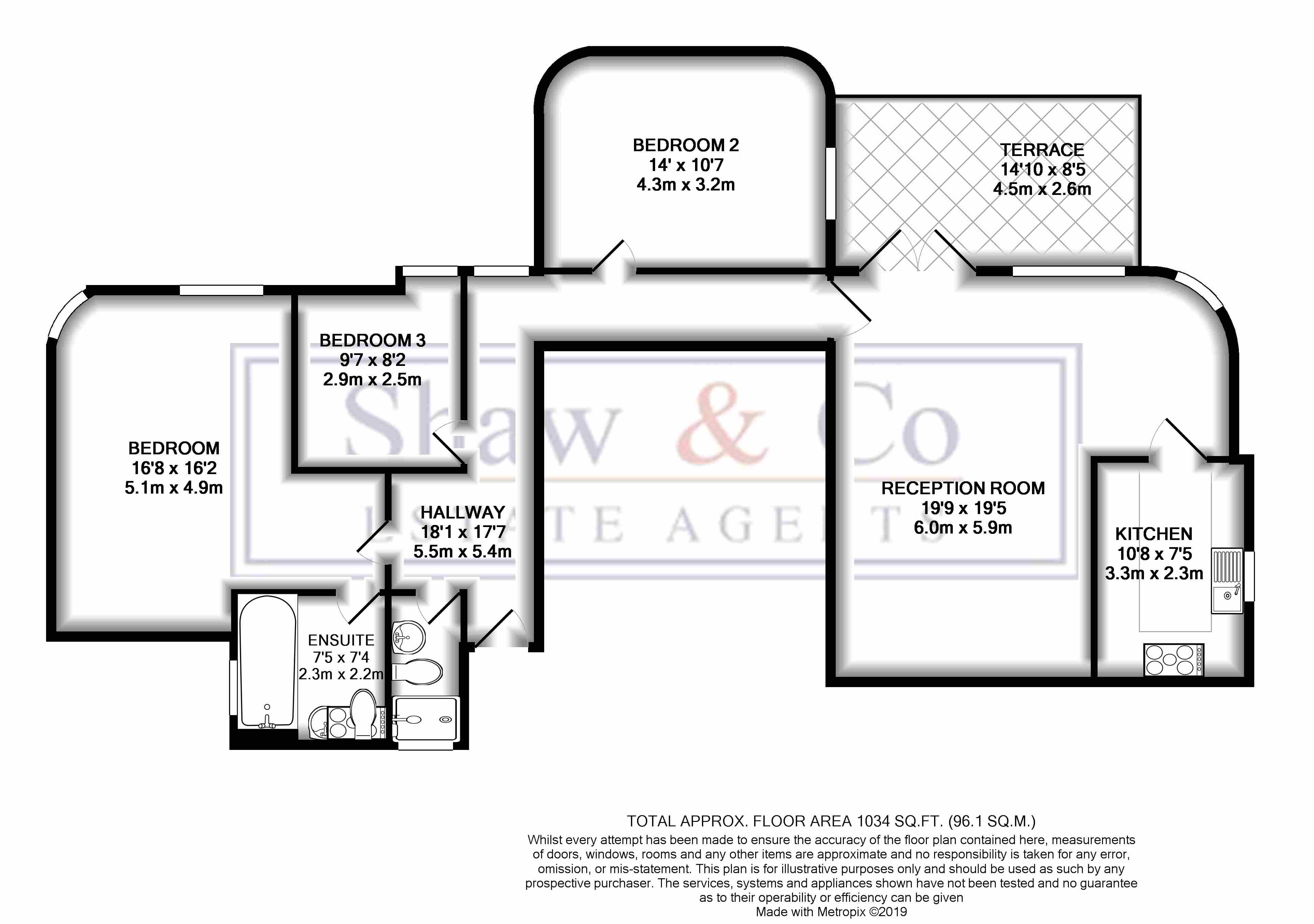 West Drayton Road, Hillingdon, Uxbridge UB8, 3 bedroom flat for sale