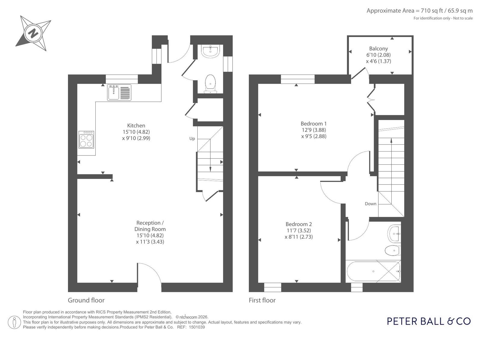 2, Tilley Mews, Cheltenham floorplan