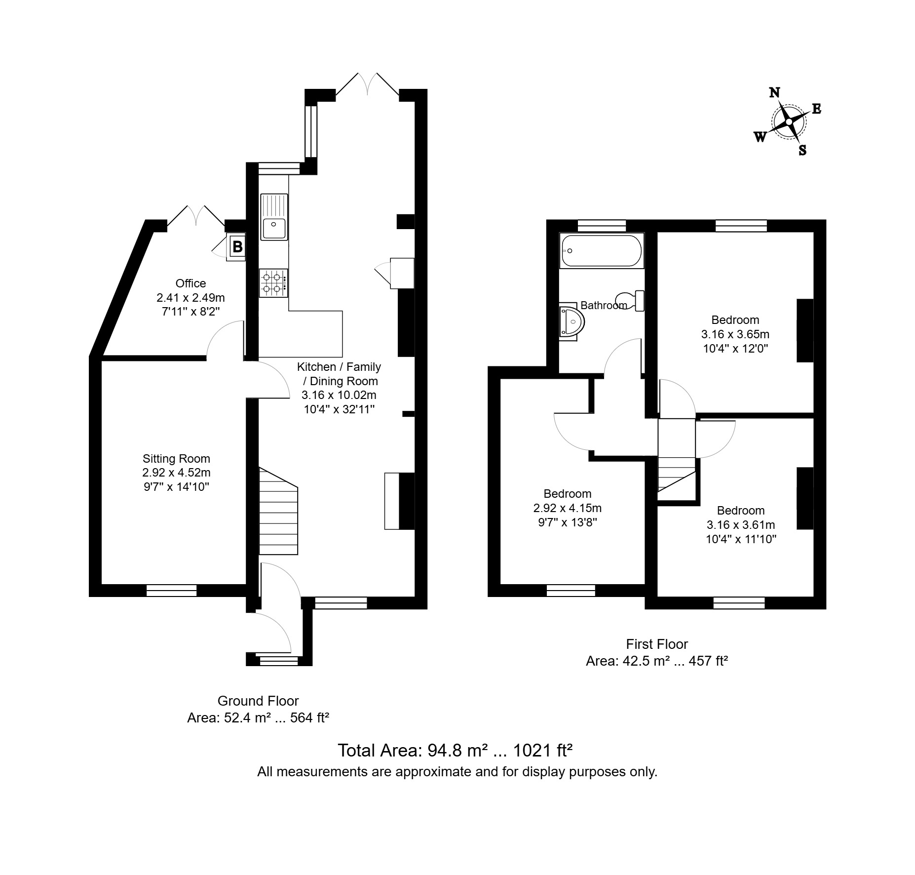 1 Station View, Wadhurst floorplan