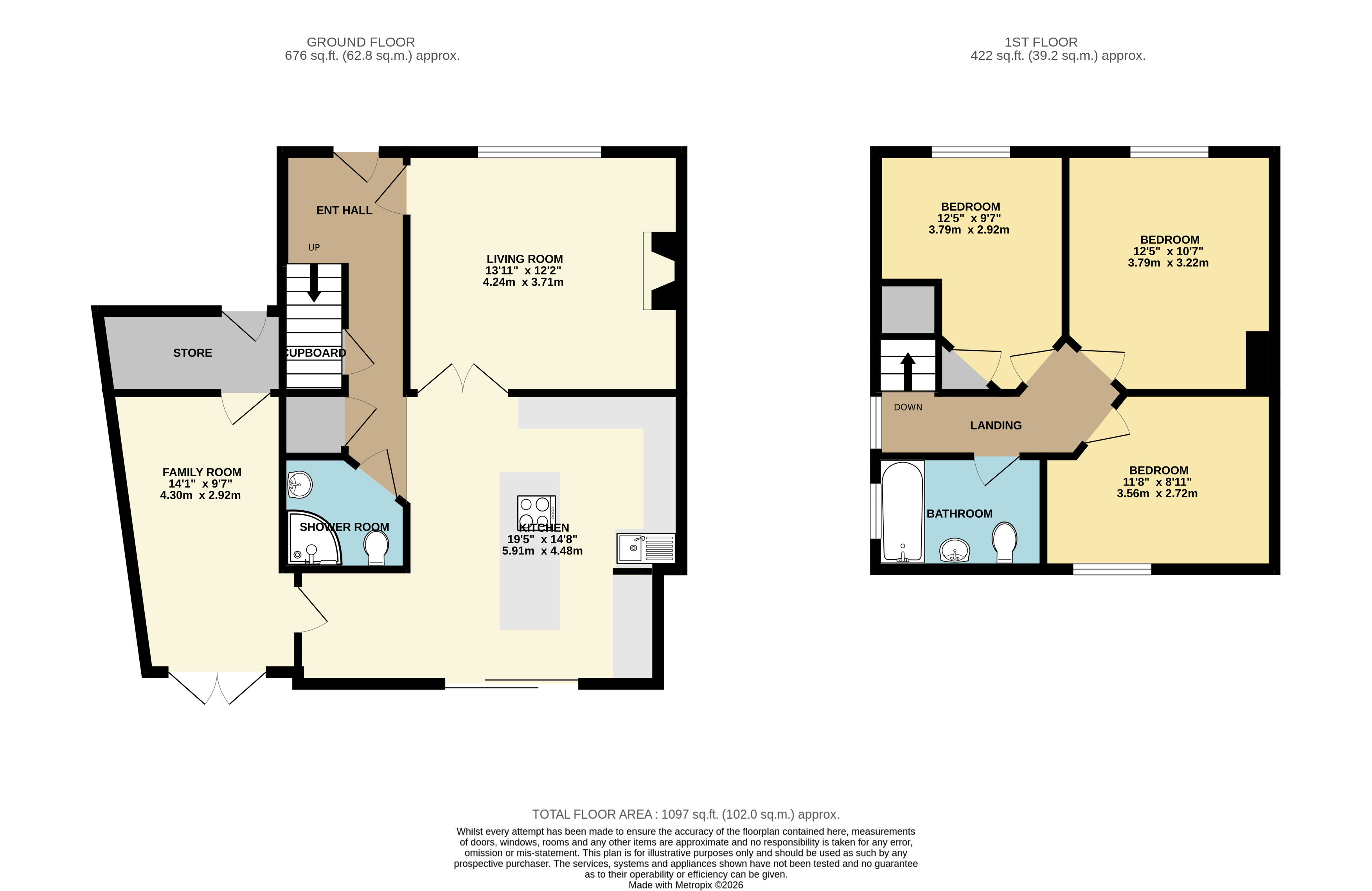254, Fulford Road, York floorplan