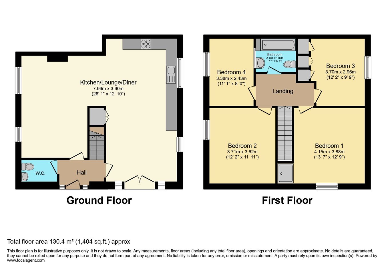 Chapel End, Truro floorplan