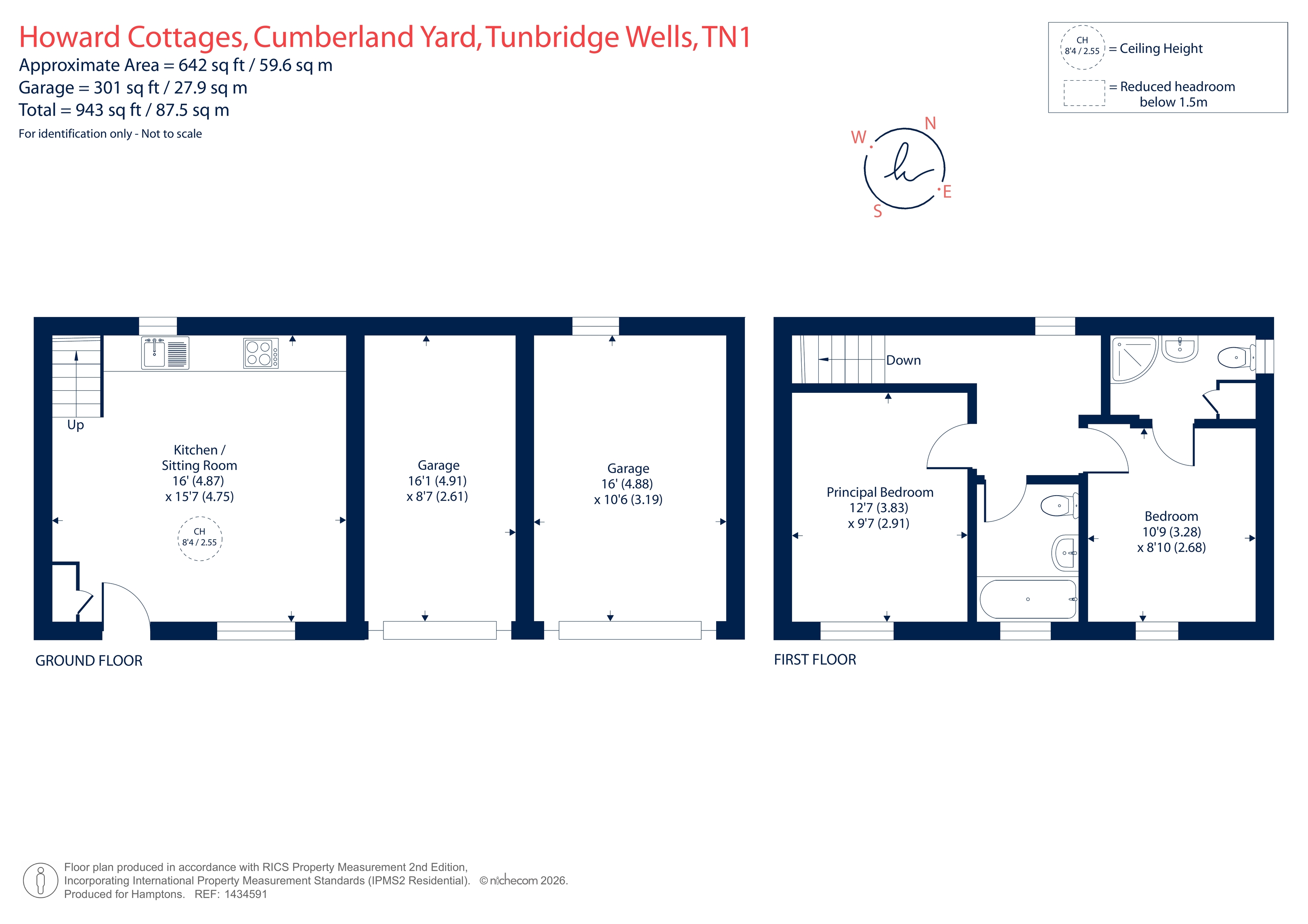 1 Howard Cottages, Cumberland Yard, Tunbridge Wells floorplan