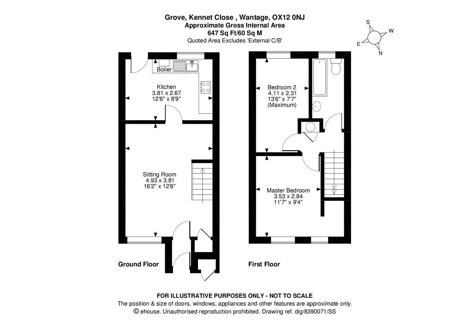 15, Kennet Close, Wantage floorplan