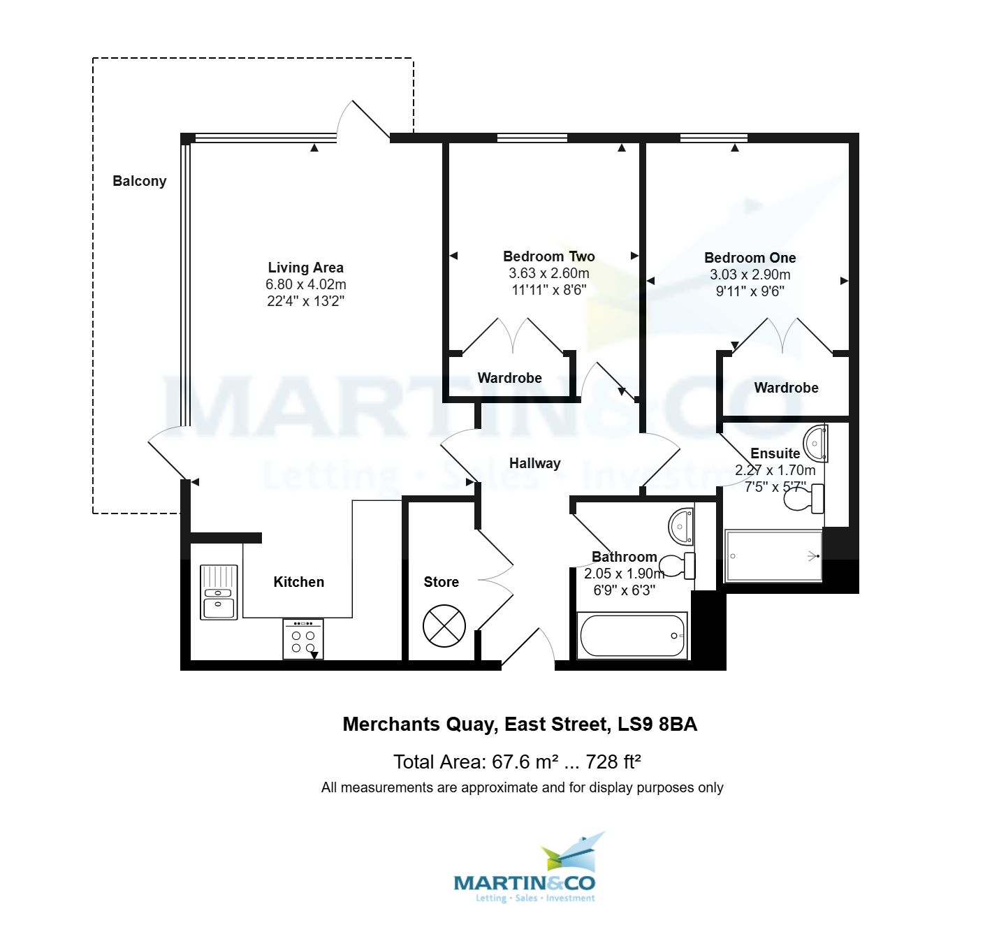 7, Merchants Quay, Leeds floorplan
