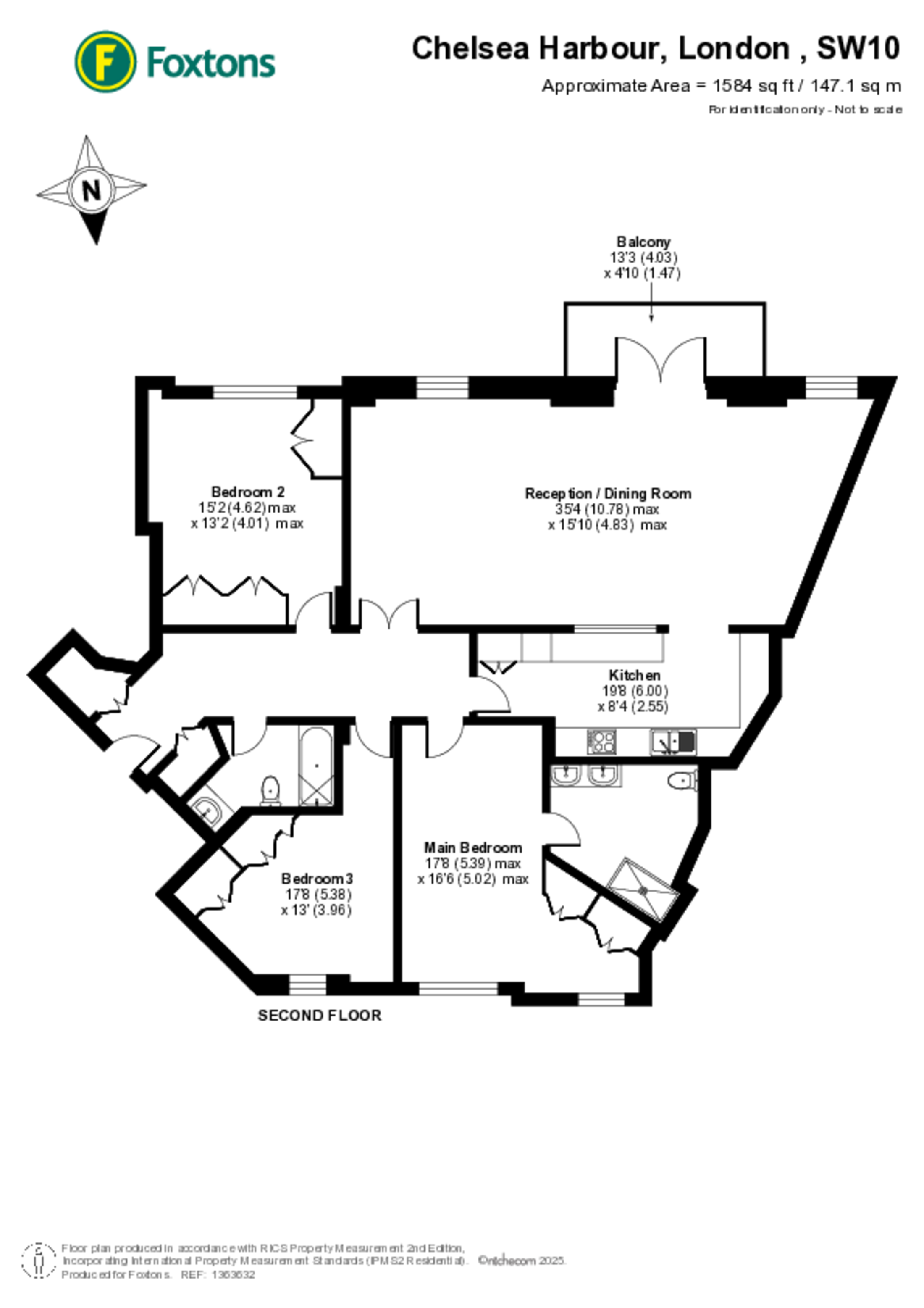 Chelsea Harbour, Chelsea floorplan
