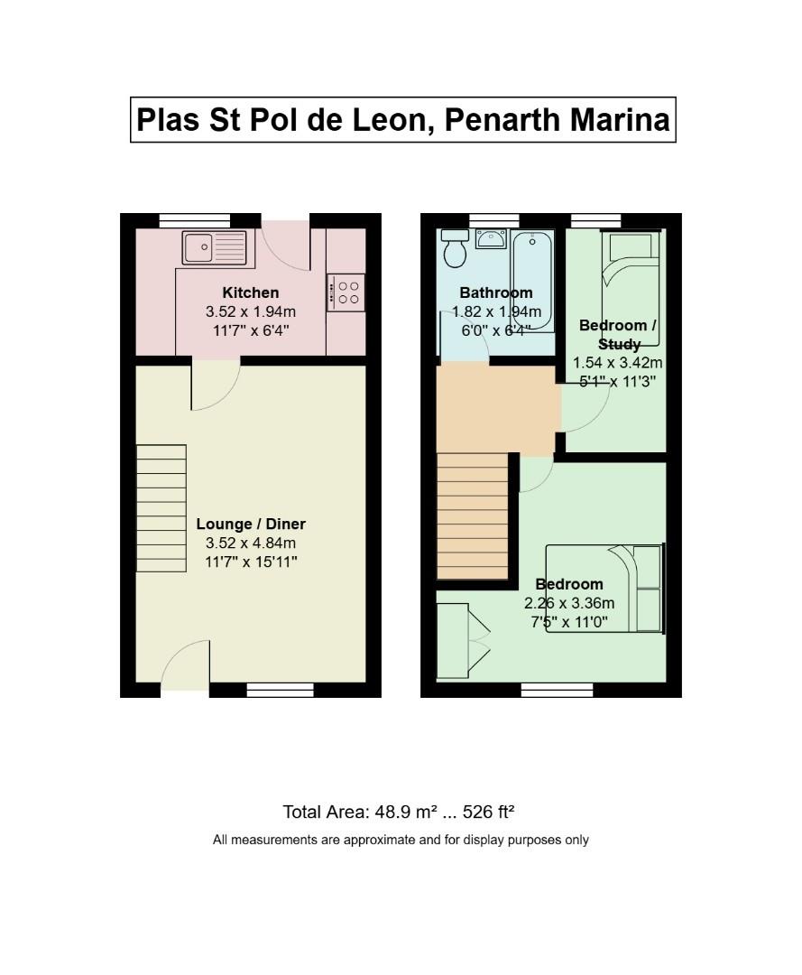 35, Plas St. Pol De Leon, Penarth floorplan