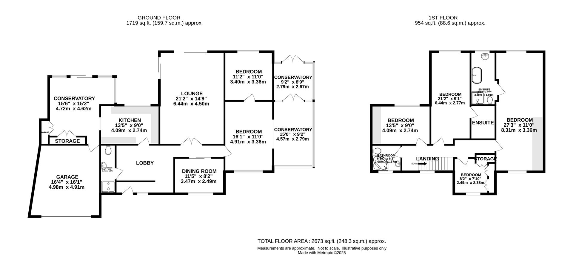 47, Spalding Way, Chelmsford floorplan