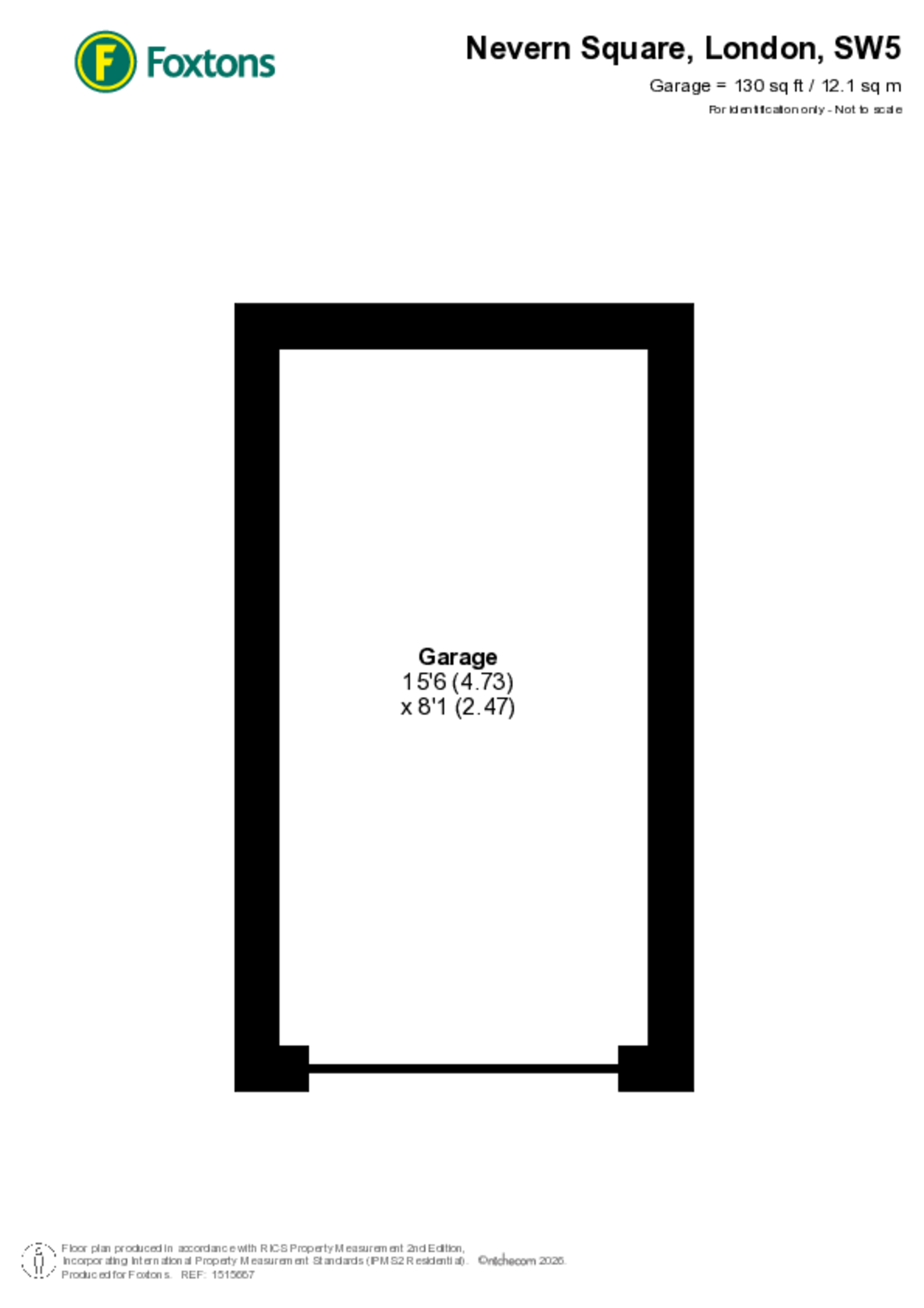 Nevern Square, Earls Court floorplan