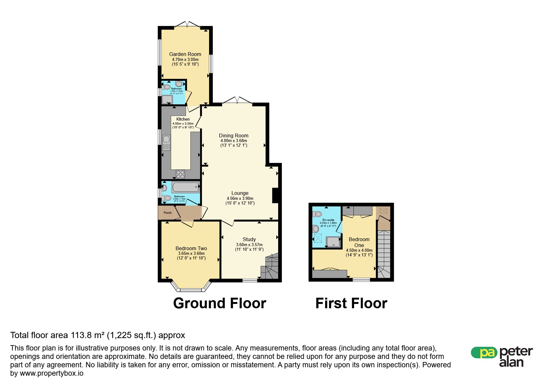 11, Church Road, PONTYPRIDD floorplan