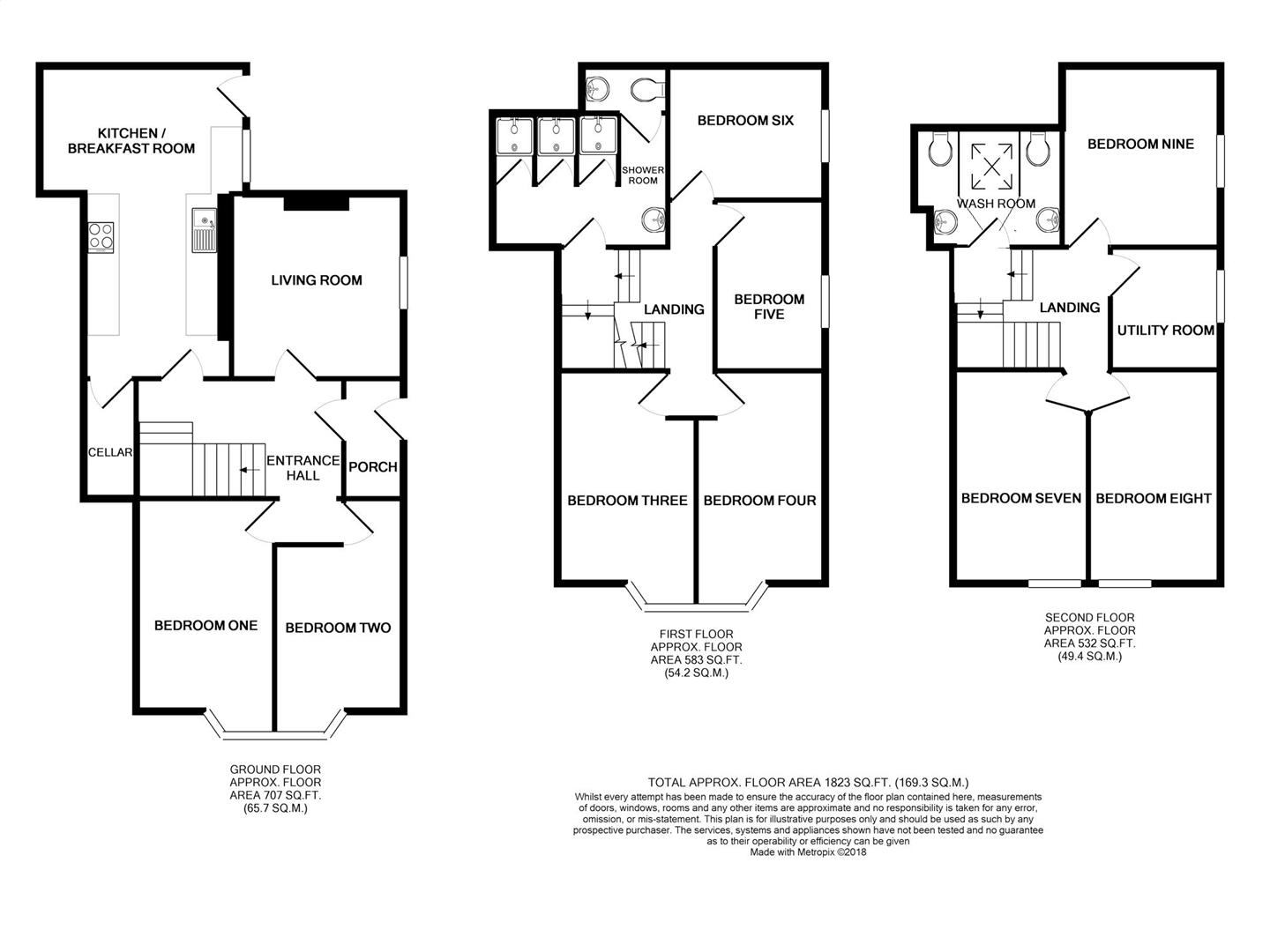 9 Bedrooms Semi-detached house for sale in Hampden Street, Nottingham NG1