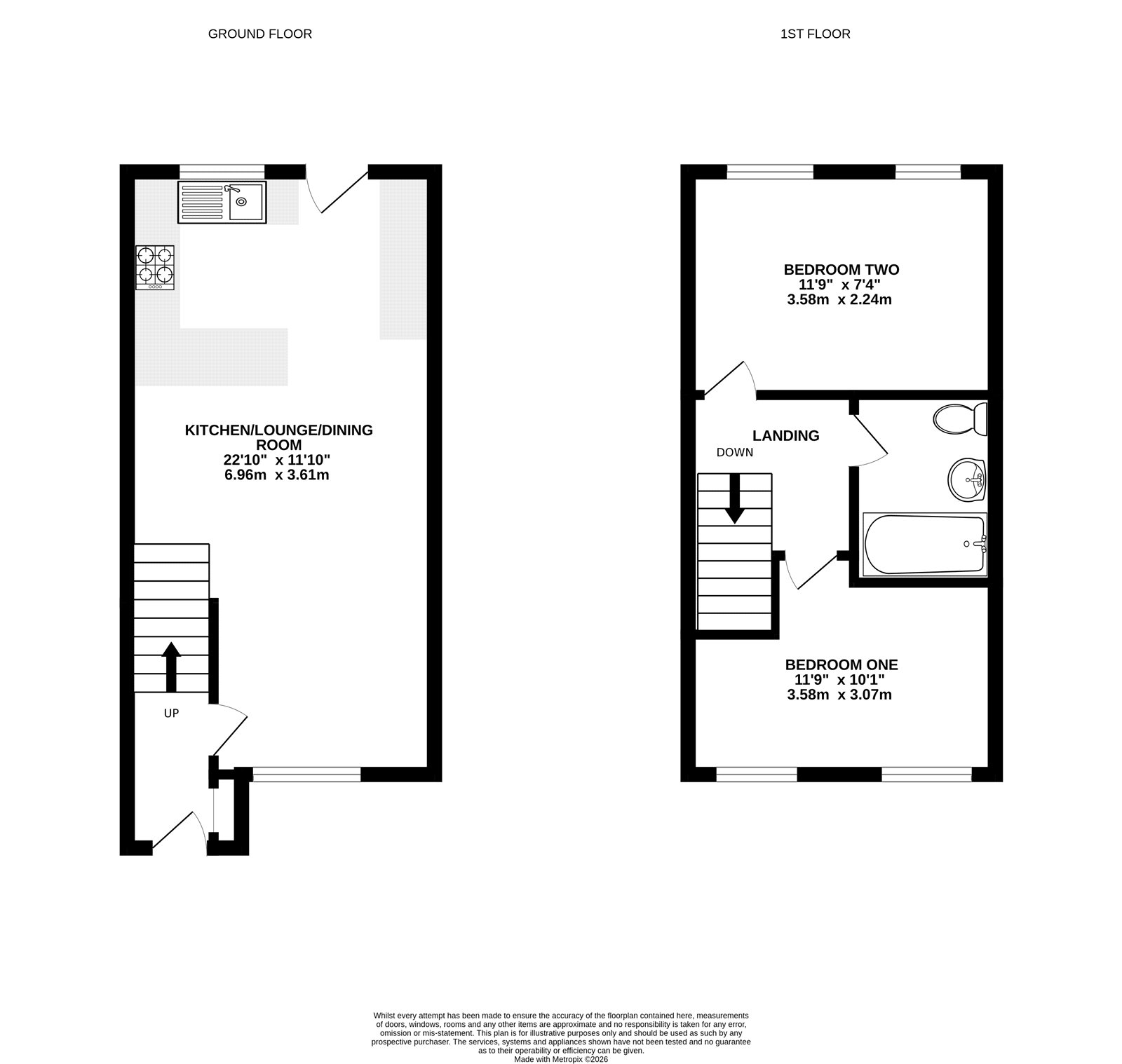 6, Weywood Close, Surrey floorplan