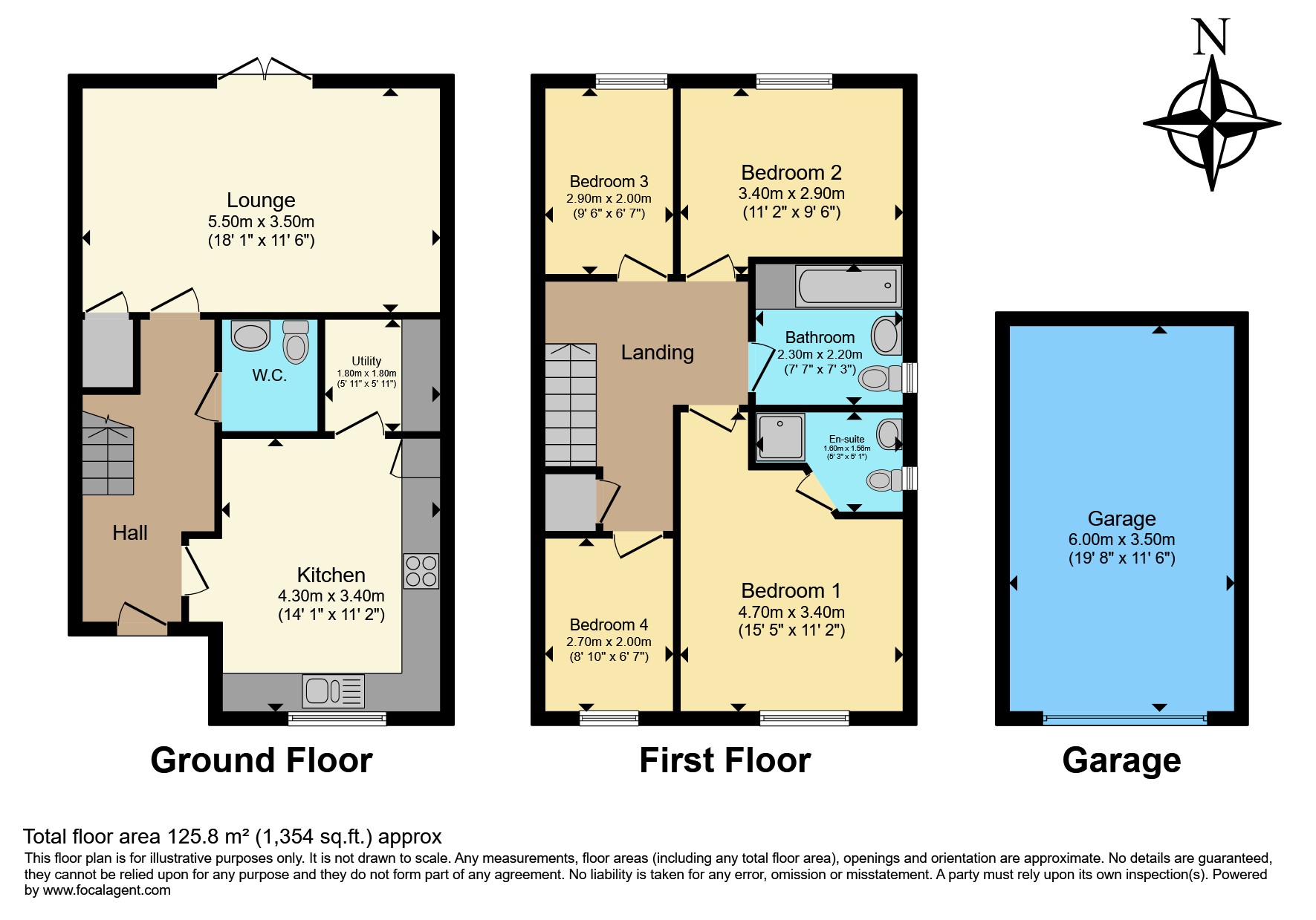55, Mortimer Avenue, Blackburn floorplan