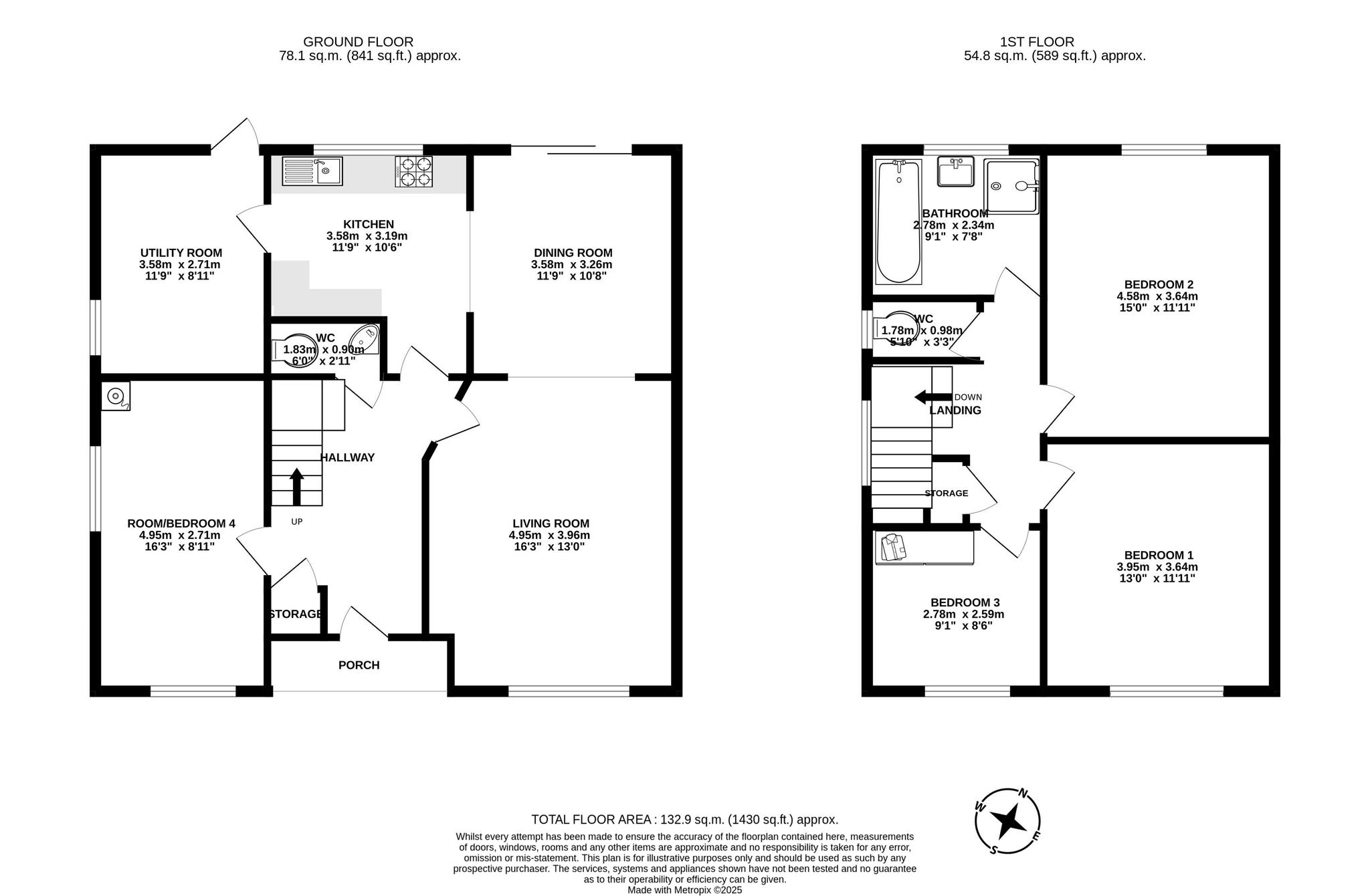 6, Frobisher Close, Pinner floorplan