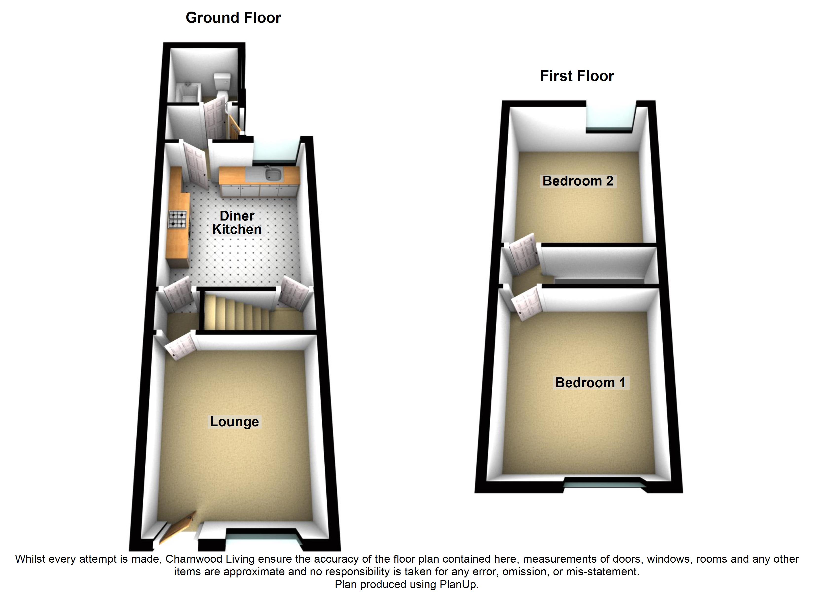 2 Bedrooms Terraced house for sale in Balfour Street, Leicester LE3