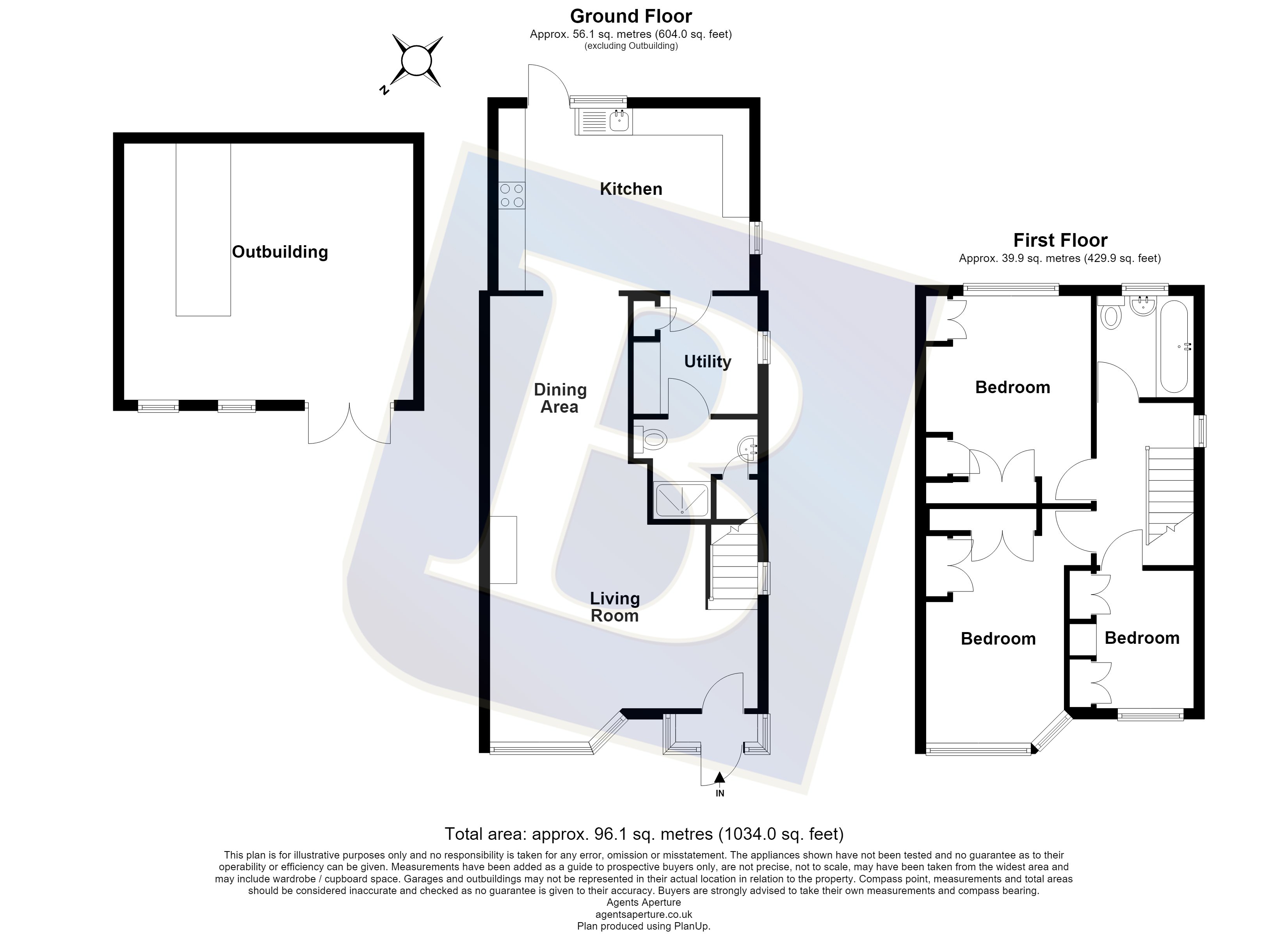 11, Deri Avenue, Rainham floorplan