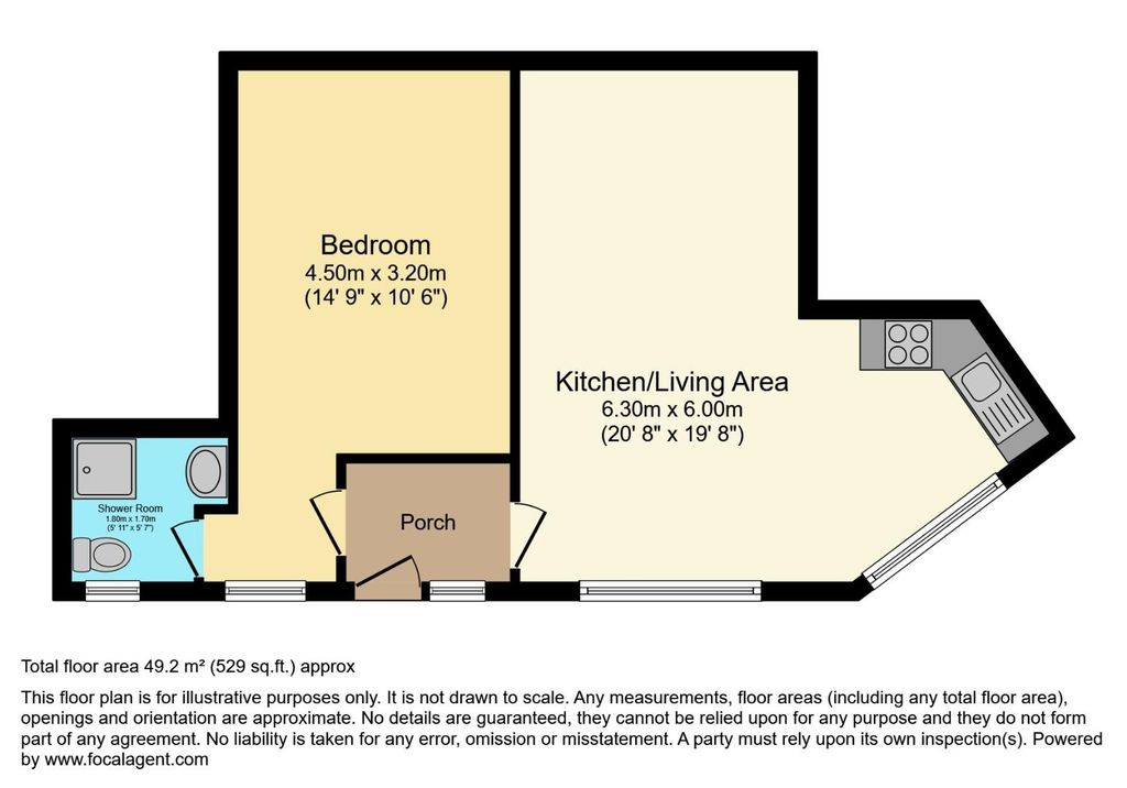 Hendon Gardens, Sunderland floorplan
