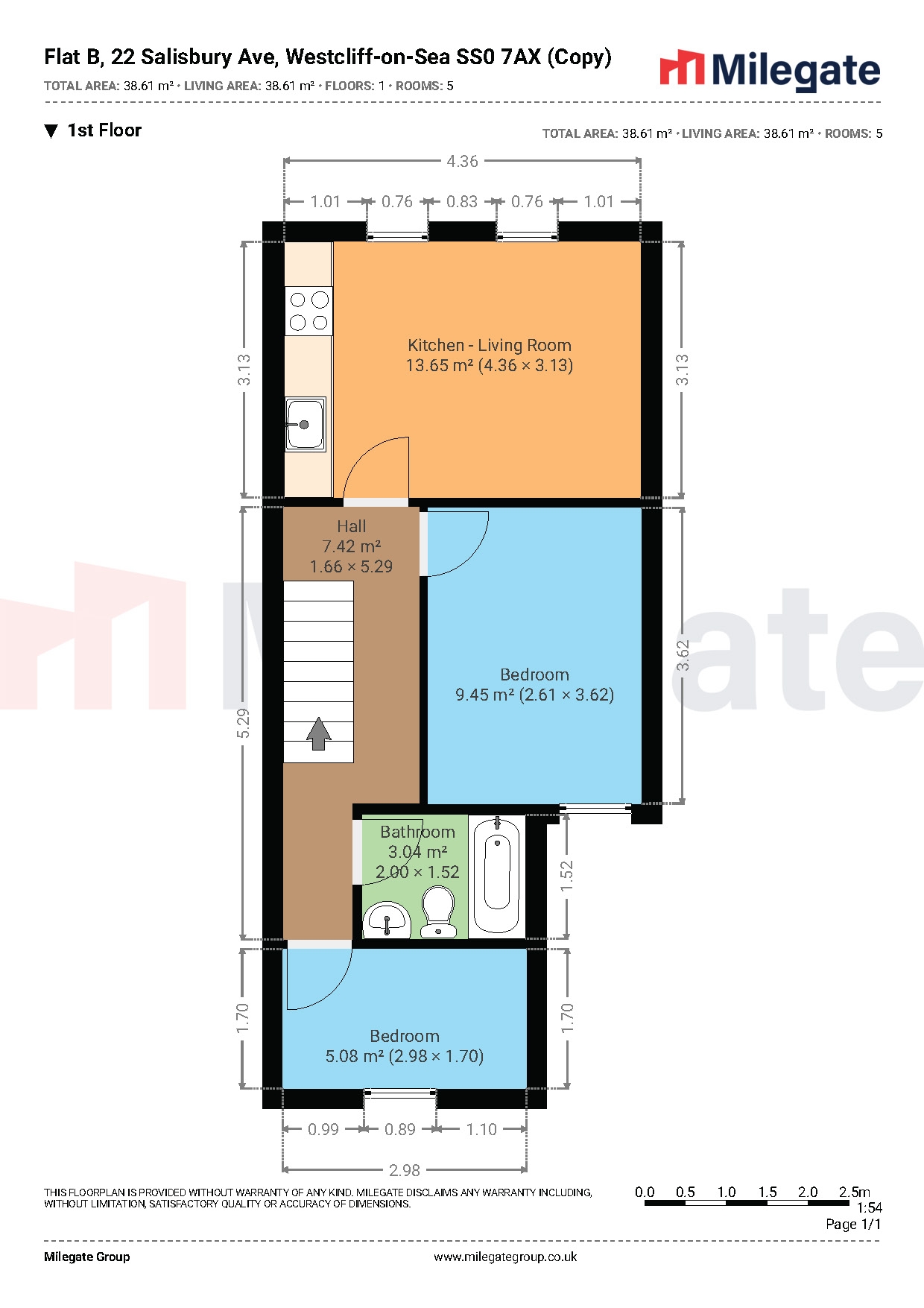 Salisbury Avenue, Westcliff-On-Sea floorplan