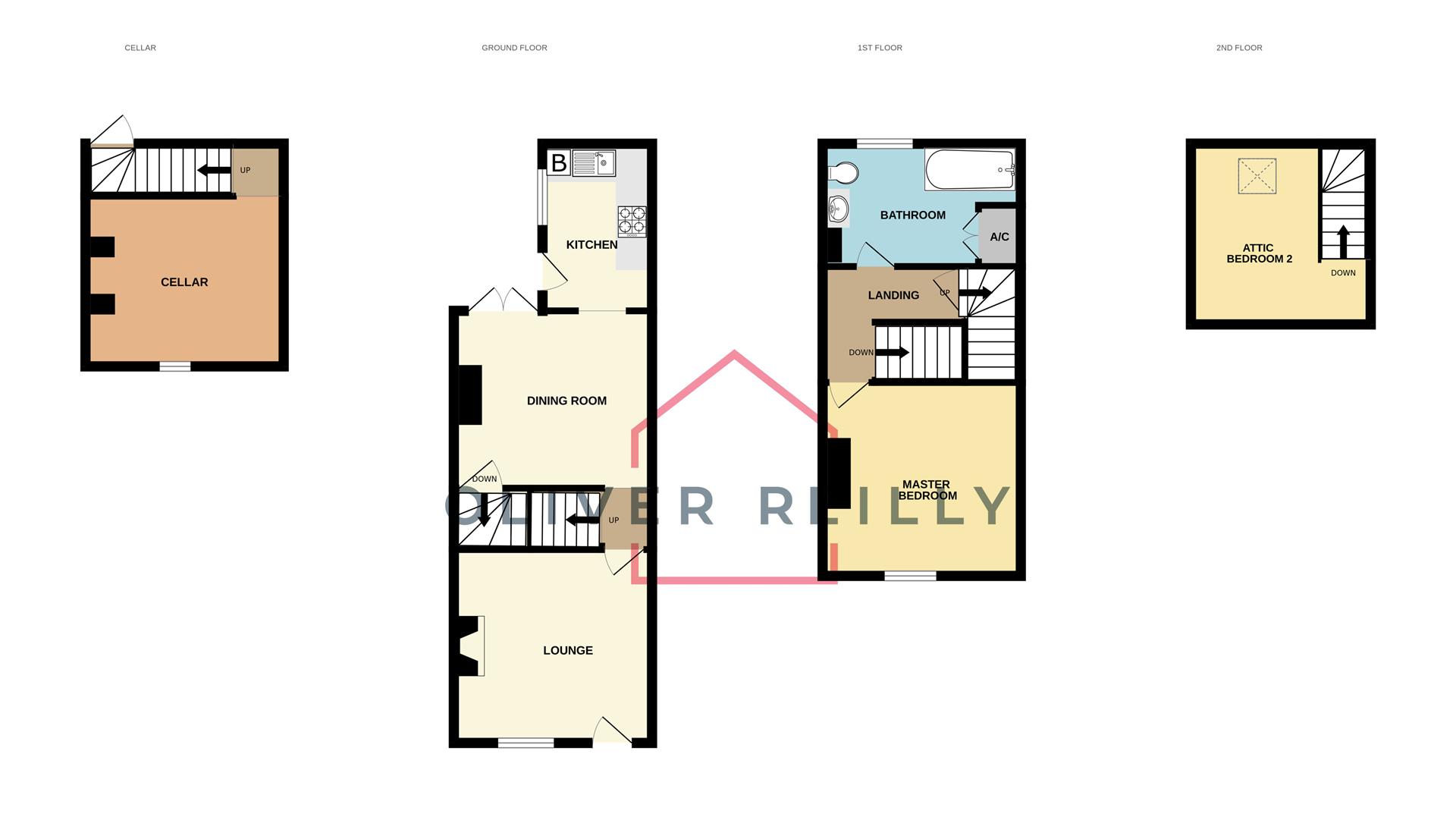 23, Newnham Road, Newark floorplan