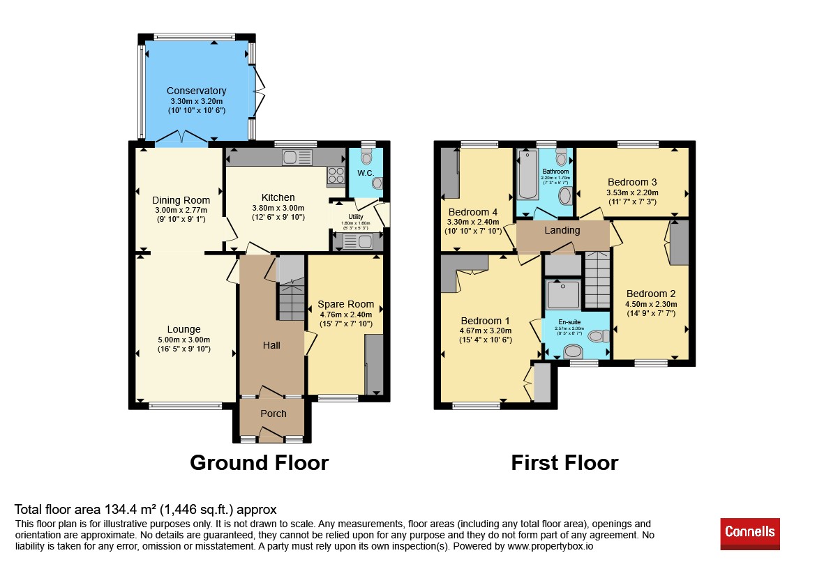 1, Birch Street, Tipton floorplan