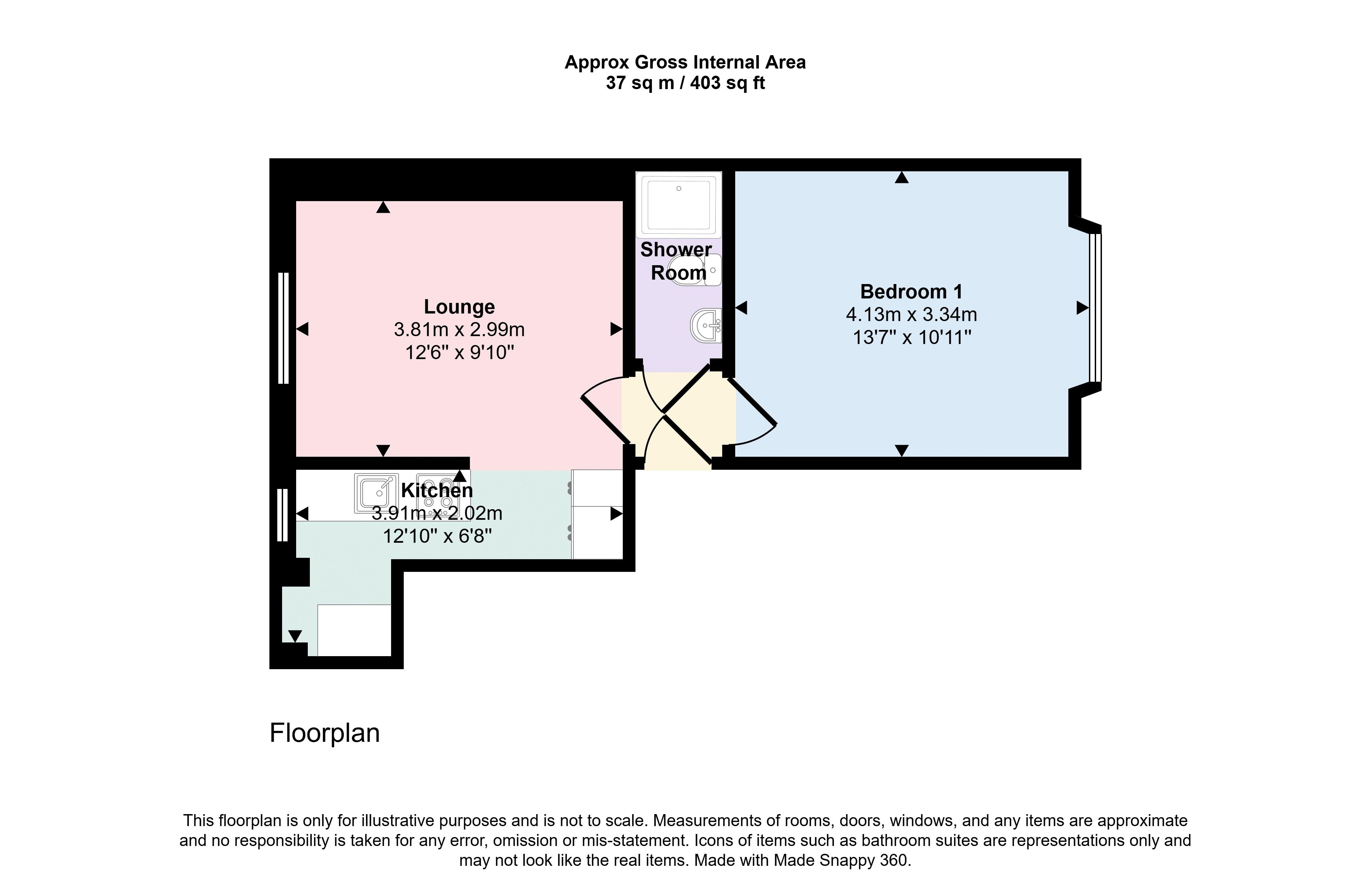 19/2, King Edward Street, Alexandria floorplan