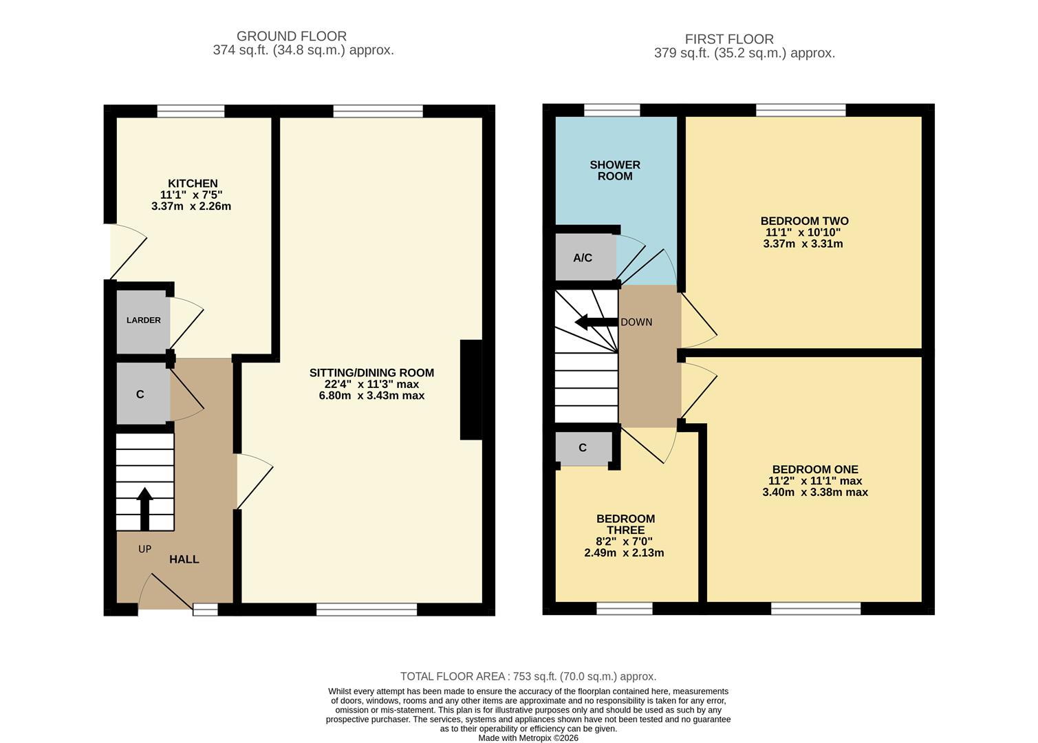 4, Newall Tuck Road, Chippenham floorplan