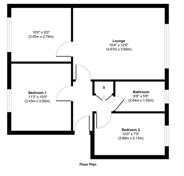 18, Baildon Wood Court, Bradford floorplan
