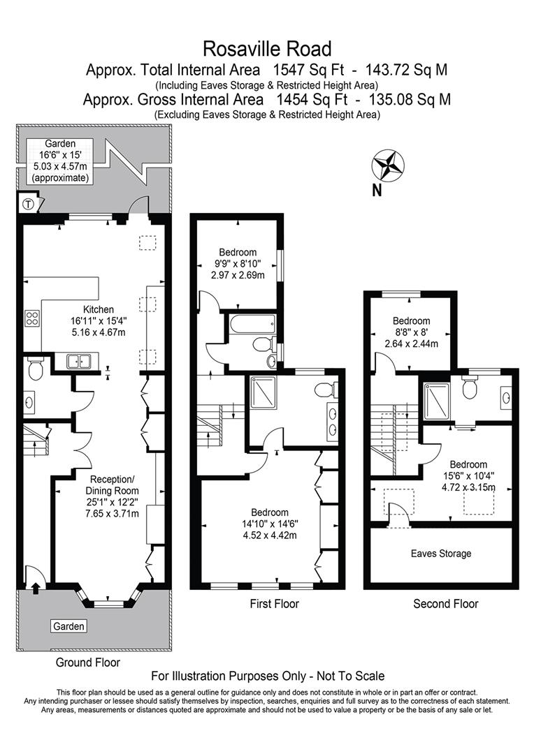 Rosaville Road, Fulham floorplan