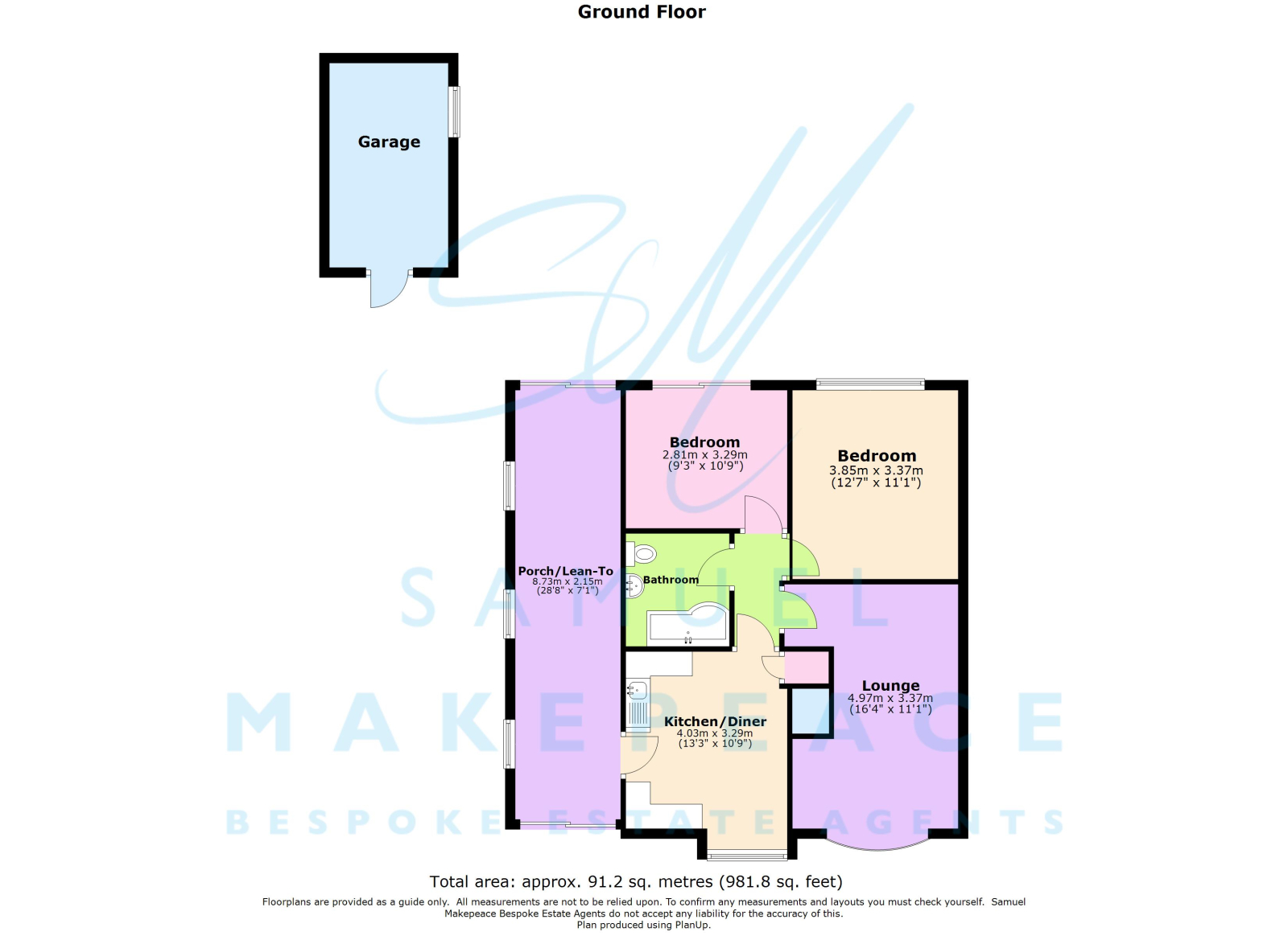 36 Elldawn Avenue, Milton, Stoke-on-Trent floorplan