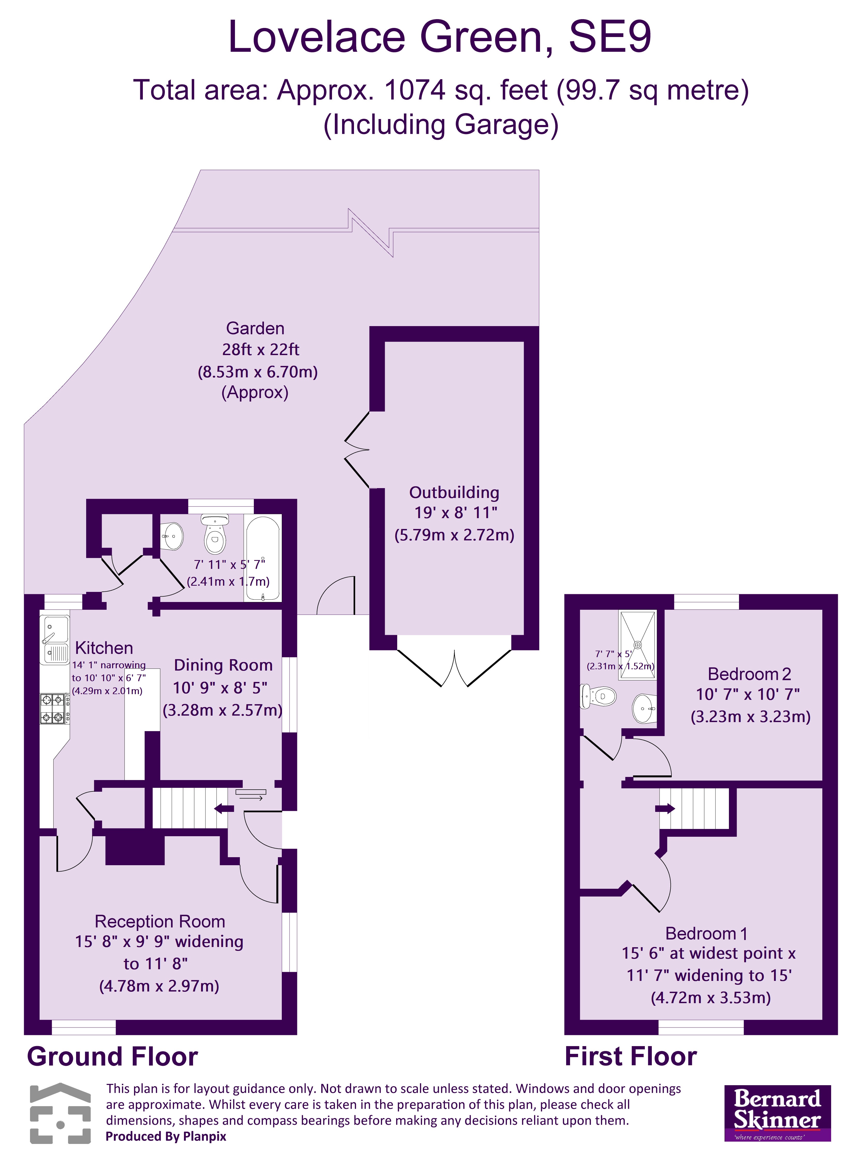 37, Lovelace Green, Eltham floorplan